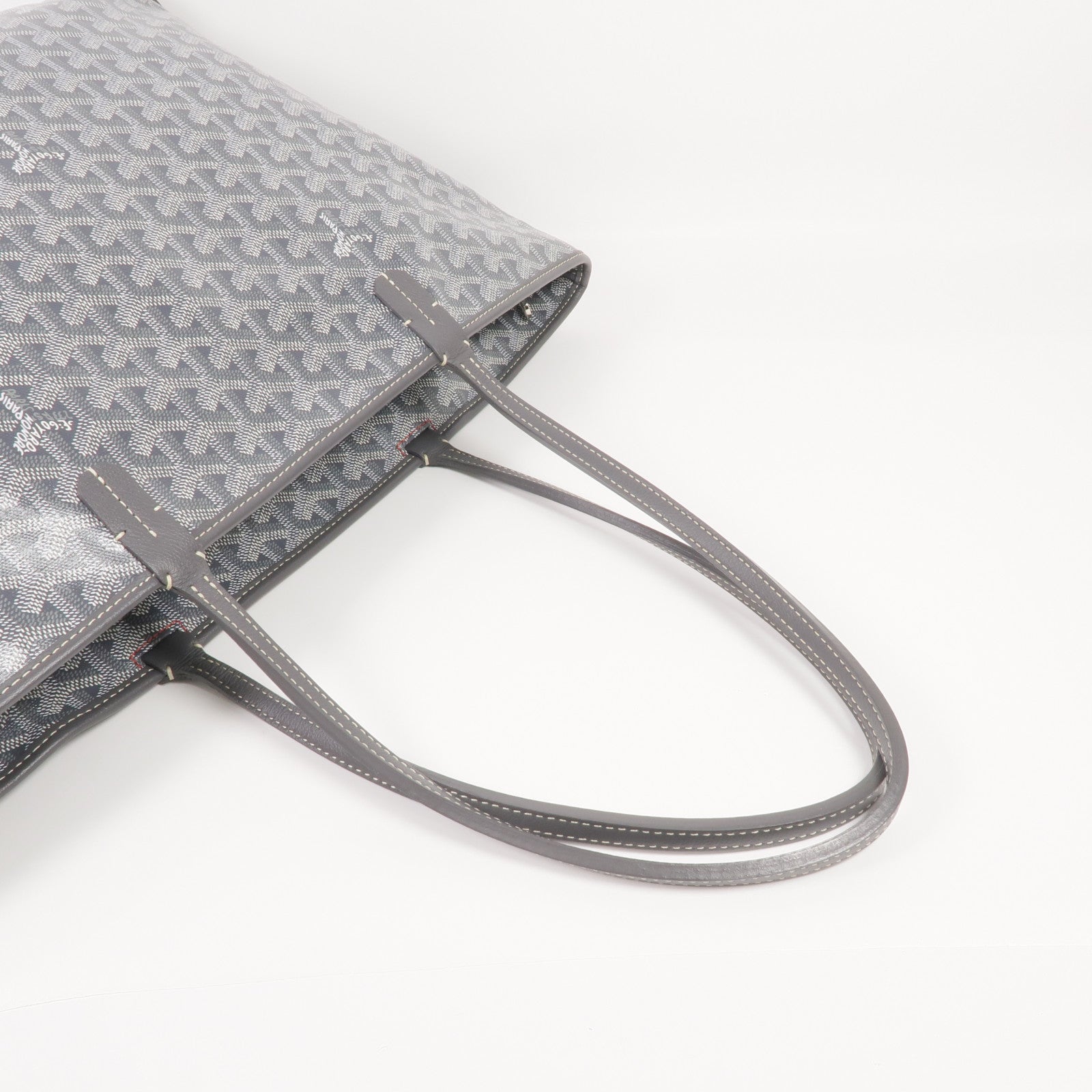 GOYARD 塗層帆布Artois MM銀扣肩背袋/手挽袋