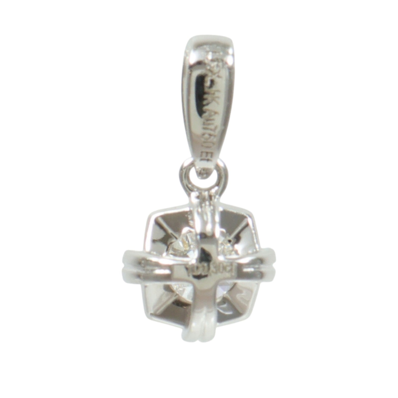 JEWELRY 18K白金Diamond Pendant鑽石吊墜