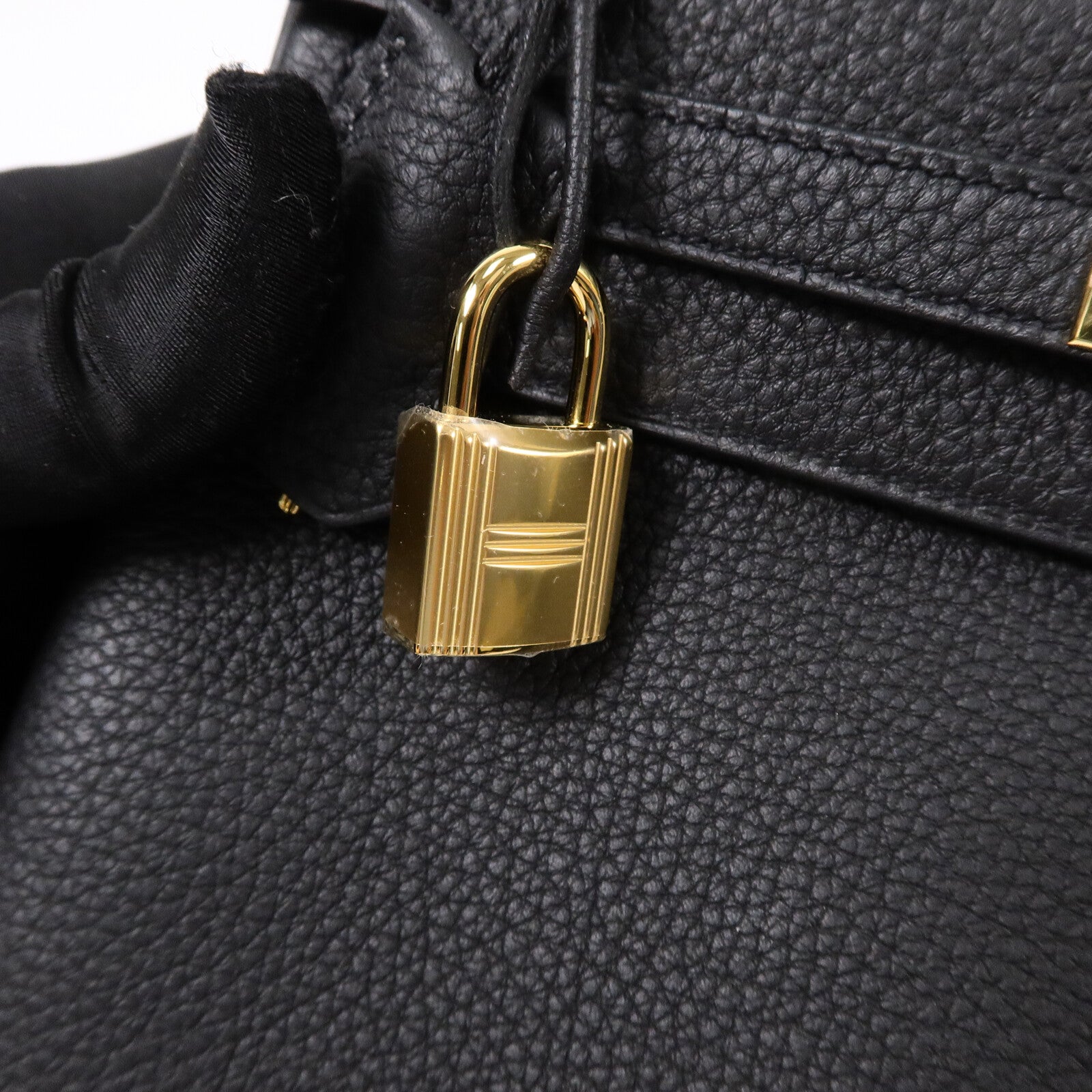 HERMES 【激減優惠】Togo皮革Kelly 25手挽肩背兩用袋Noir