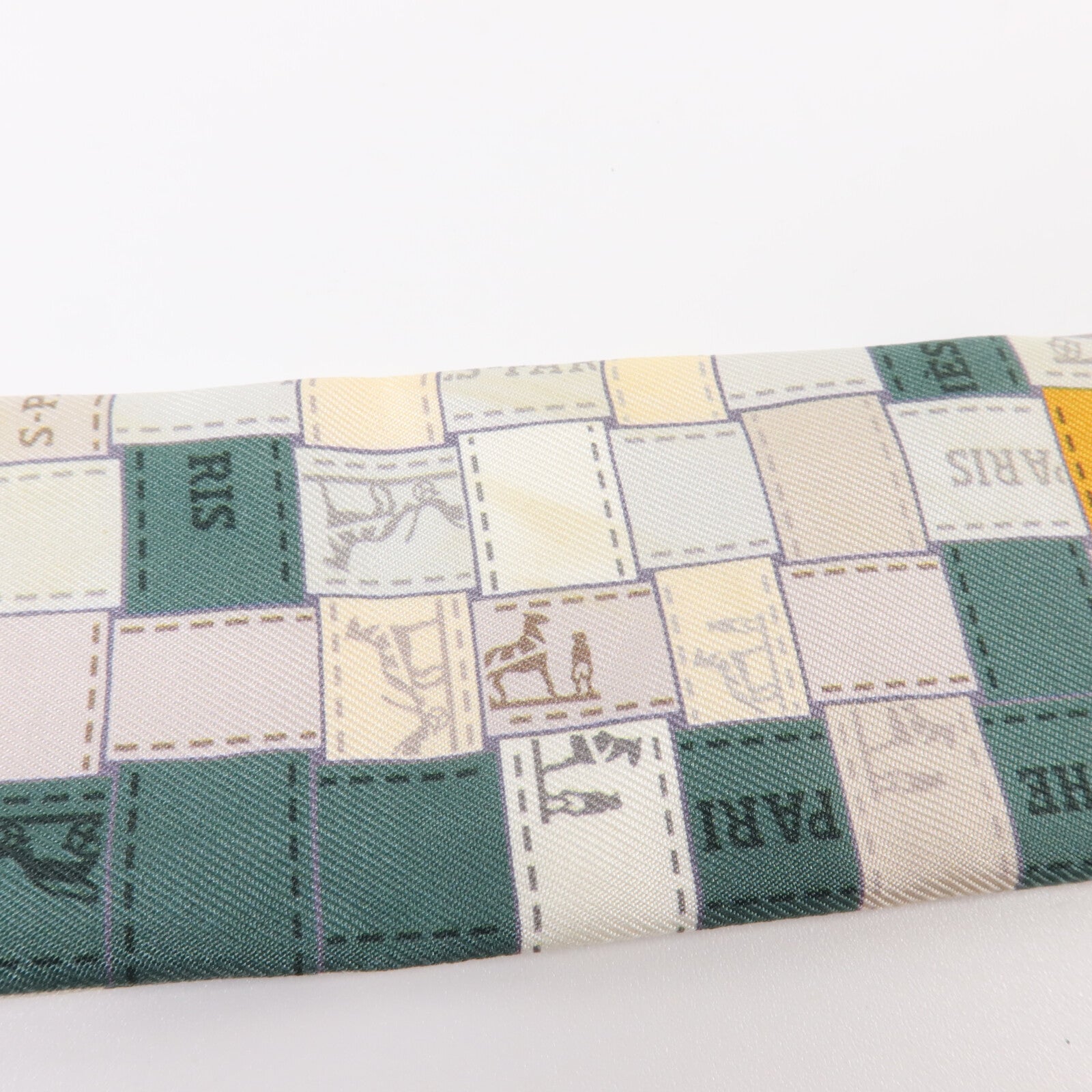 HERMES 絲質Twilly絲巾