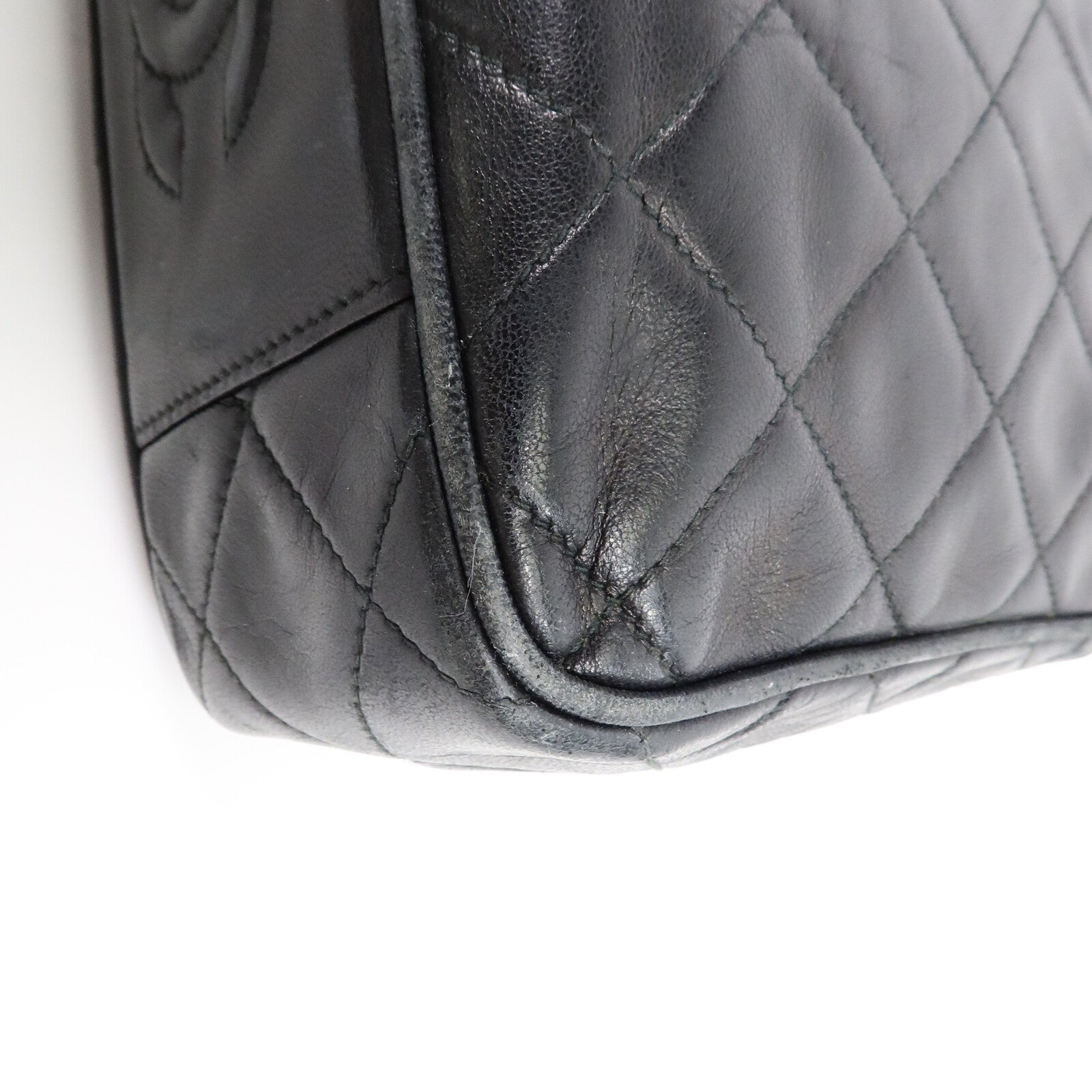 CHANEL 羊皮皮革Vintage Handbag手挽袋