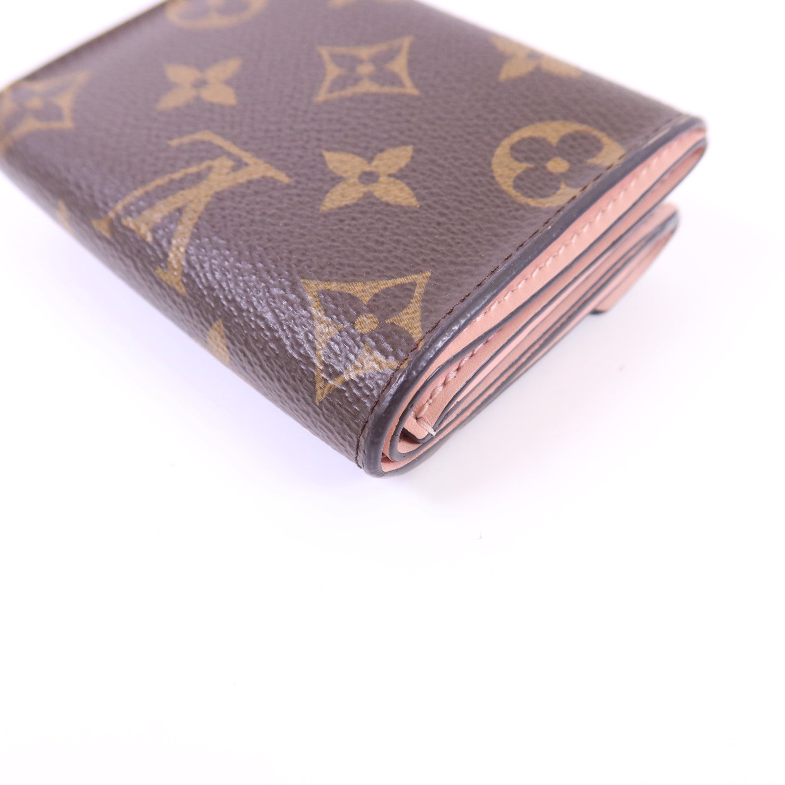 LOUIS VUITTON Monogram Celeste Trifold Wallet金扣錢包