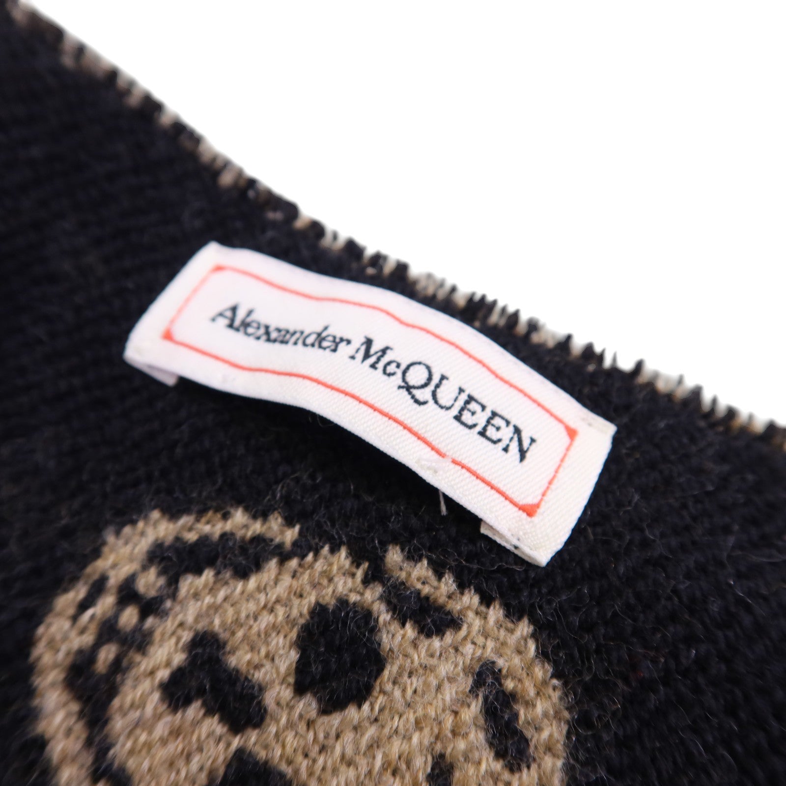 Alexander McQueen 羊毛Muffler圍巾