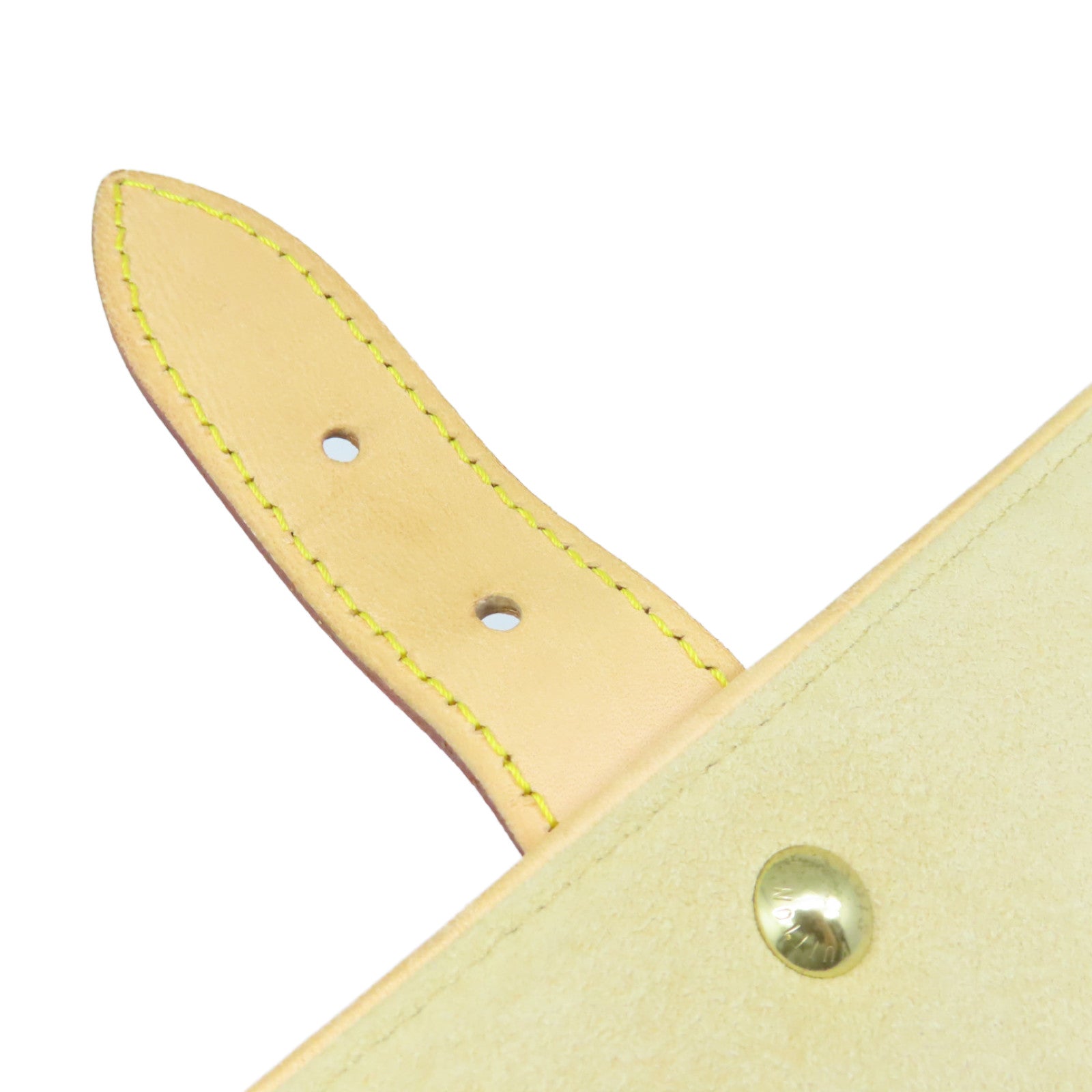 LOUIS VUITTON Monogram Hudson Shoulder Bag金扣肩背袋啡色