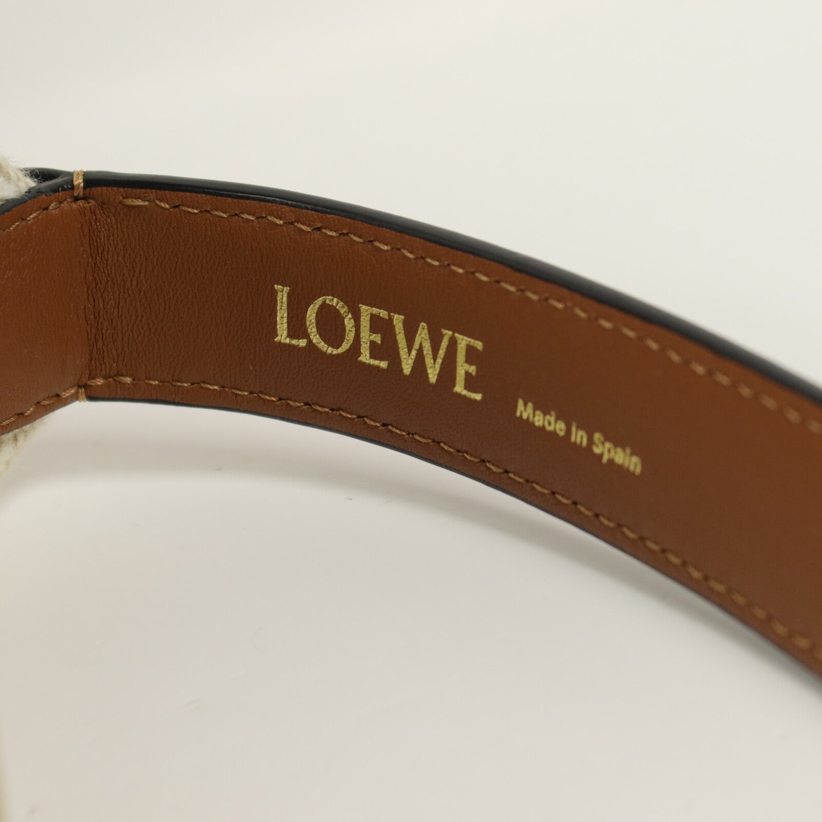 LOEWE 帆布Medium Cubi肩背袋