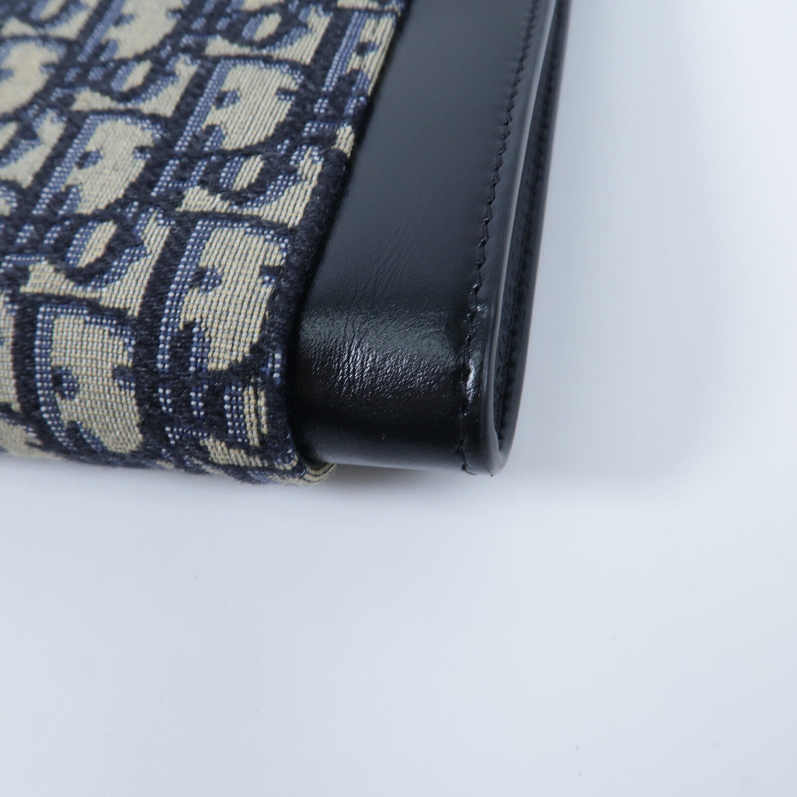 Dior 牛皮皮革/帆布Dior Homme Saddle Pouch手提包