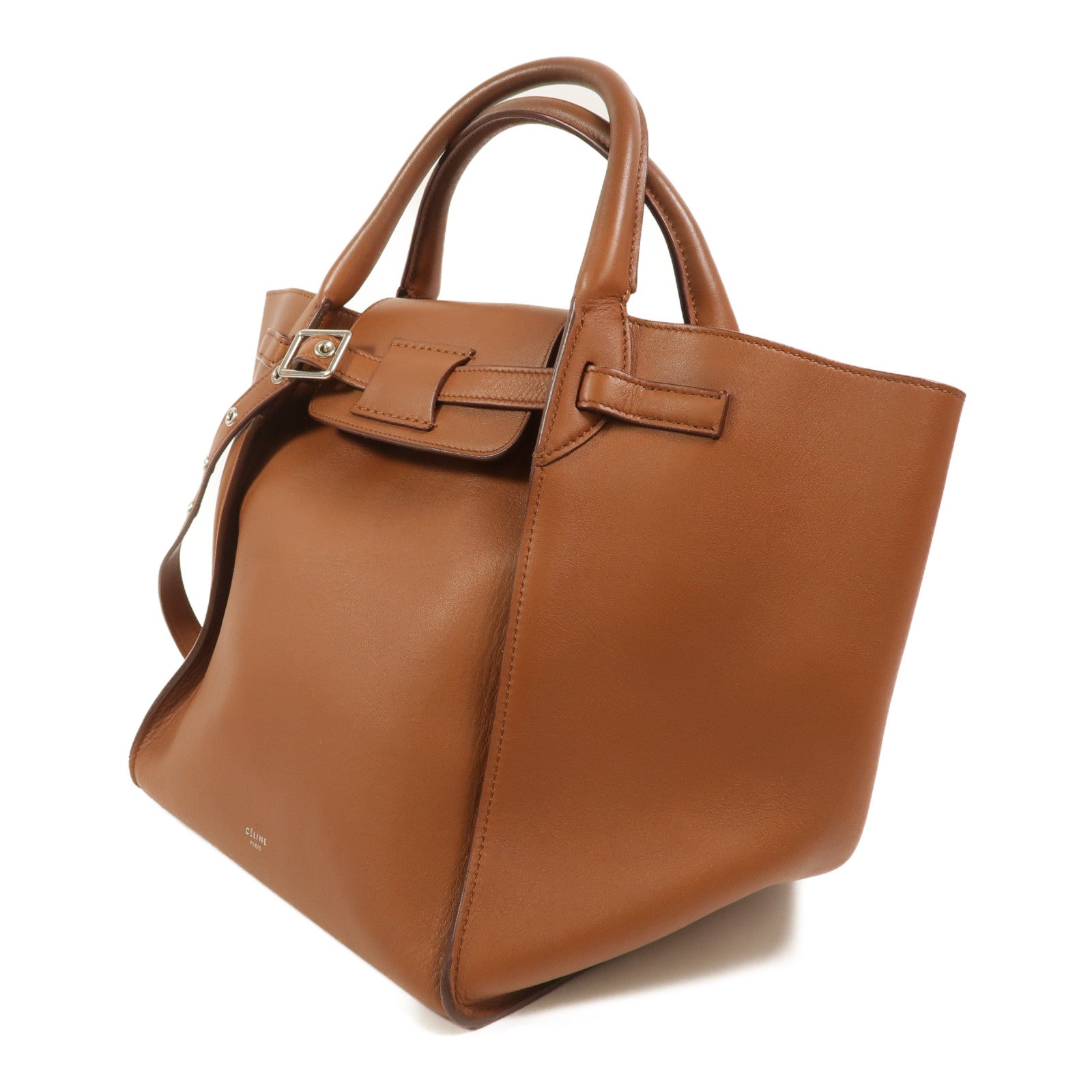 CELINE 牛皮皮革Big Bag Small手挽肩背兩用袋