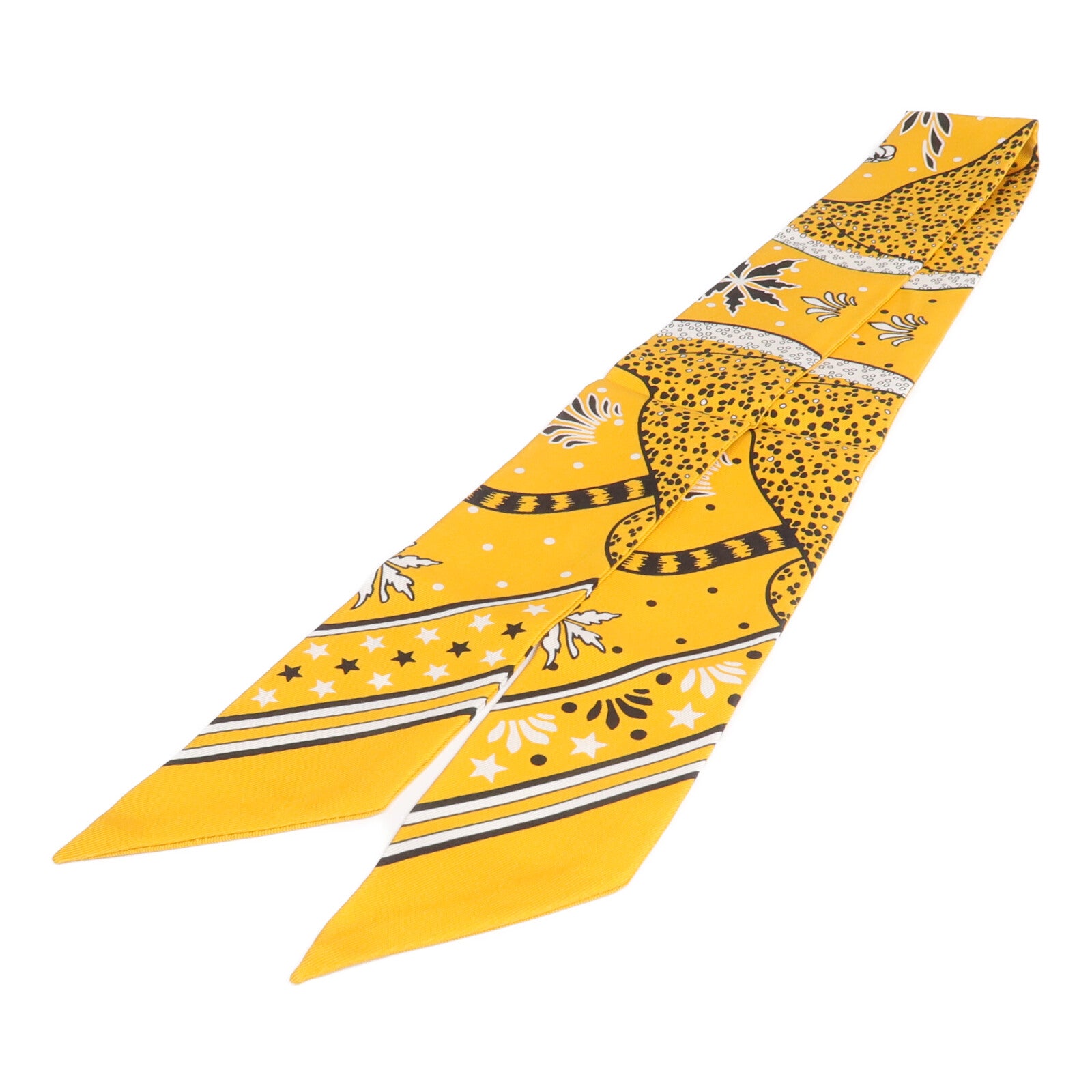 HERMES 【激減優惠】絲質Twilly絲巾