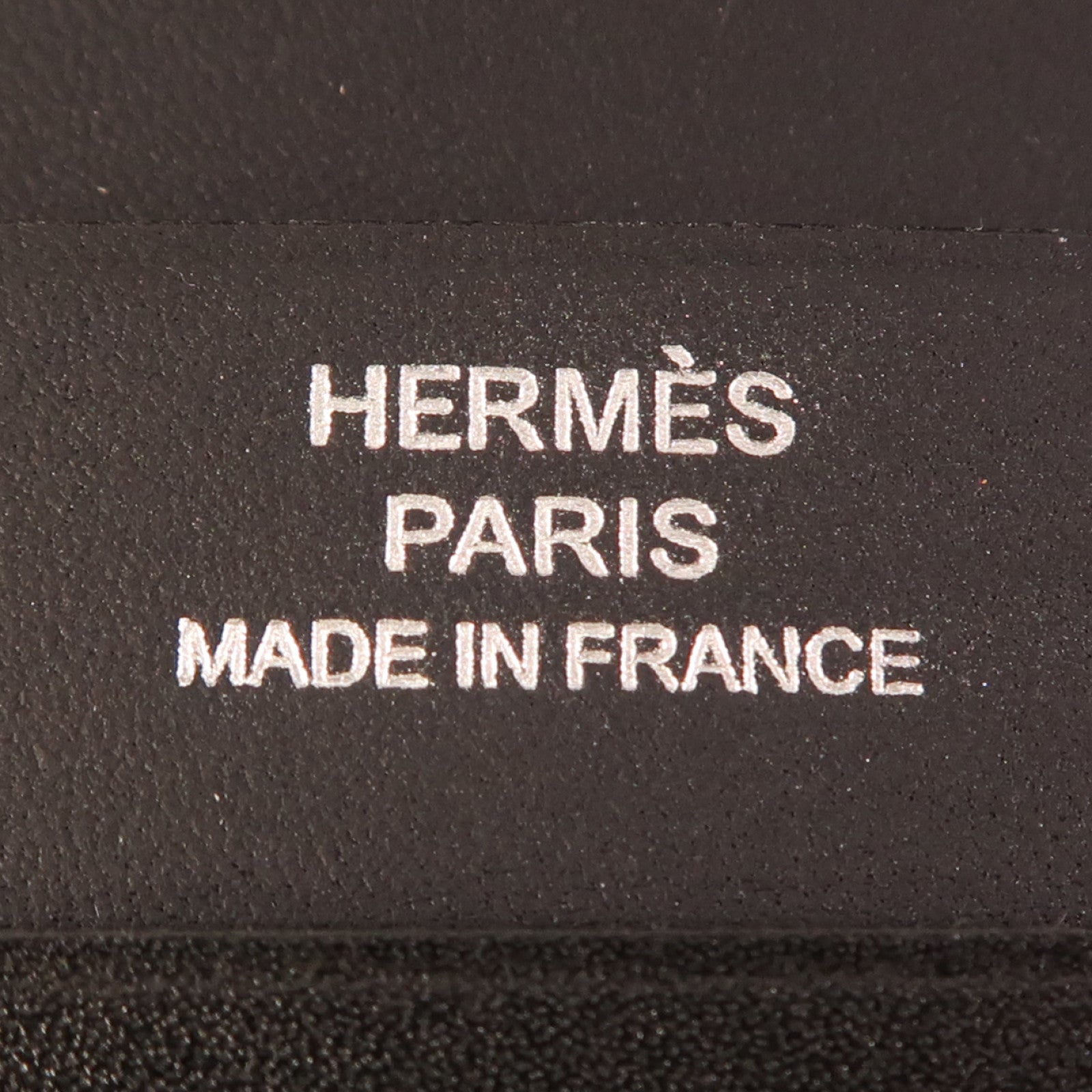 HERMES Sombrero皮革/Tadelakt皮革Manhattan Long Wallet長錢包Noir