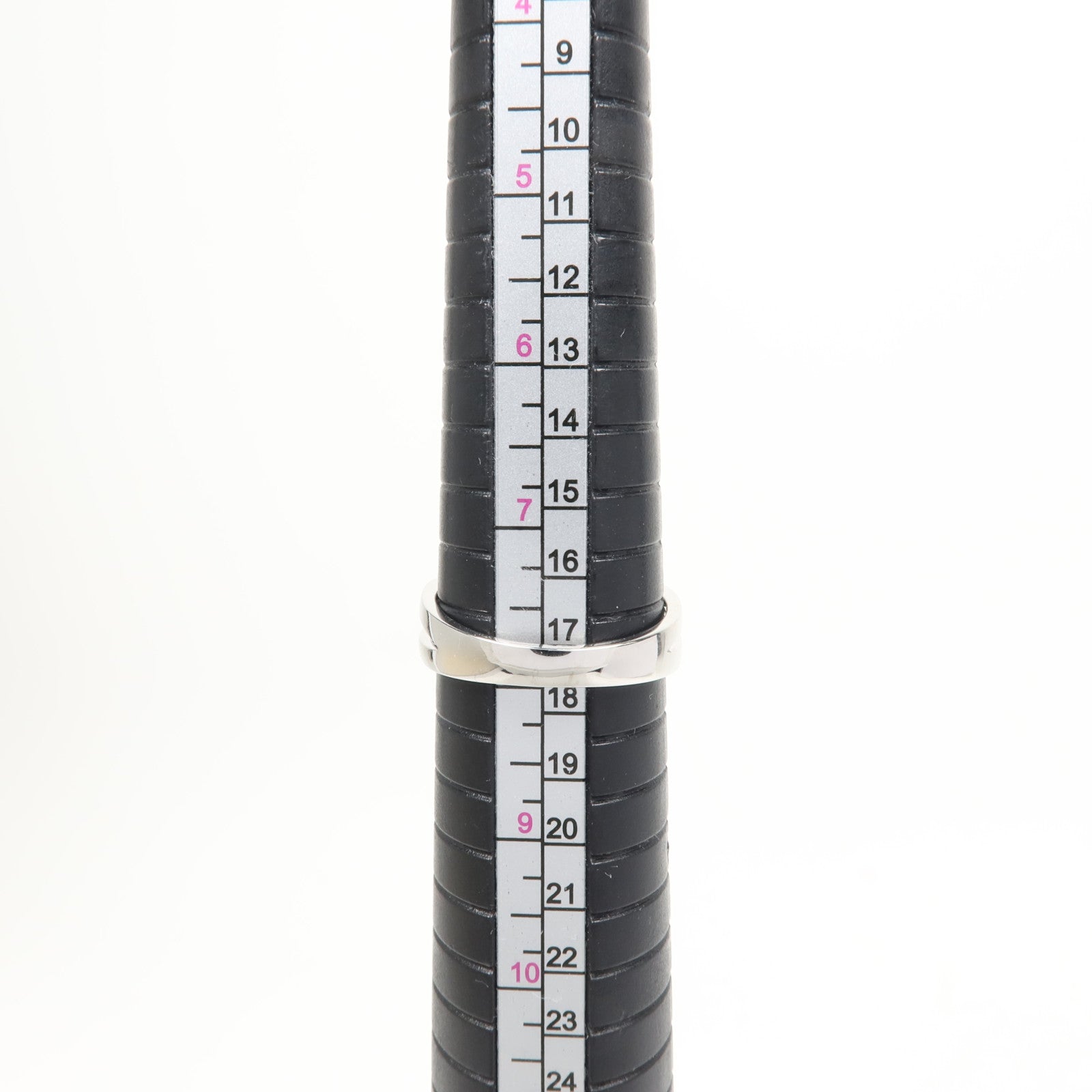 JEWELRY 18K白金Emerald Diamond Ring綠寶石/鑽石戒指US#7.75