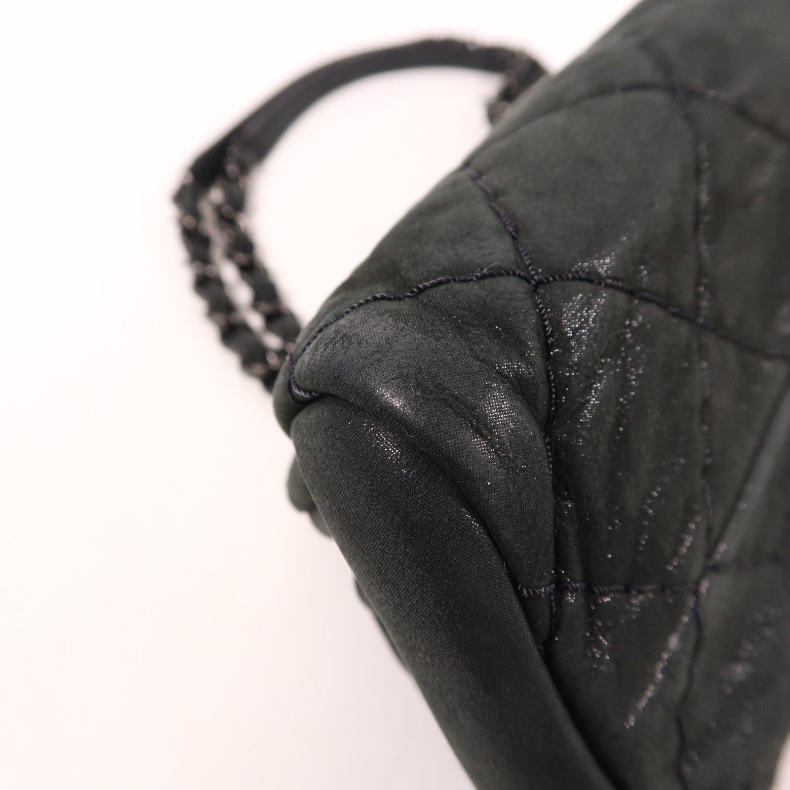 CHANEL 羊皮皮革Chain Shoulder鏈帶肩背袋