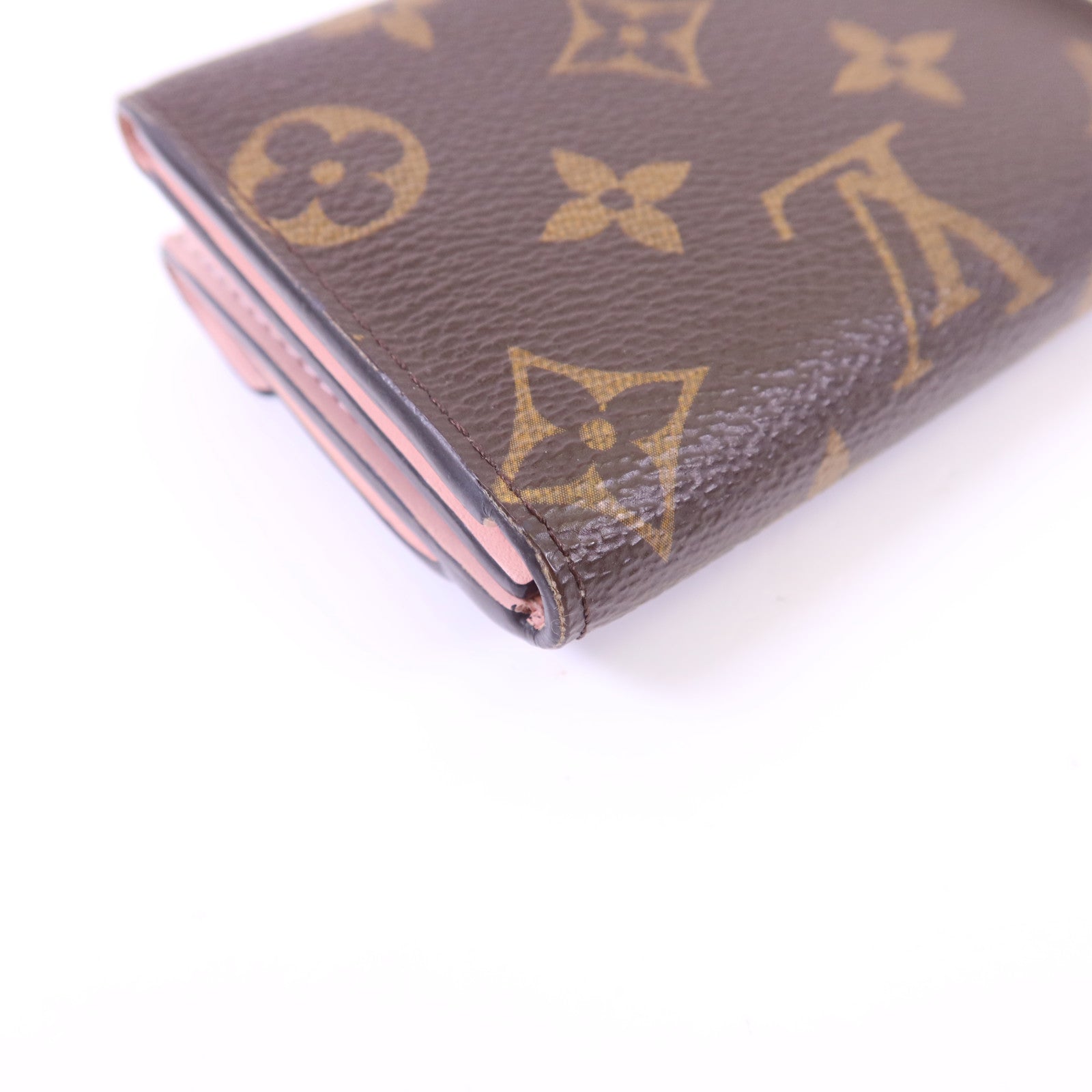 LOUIS VUITTON Monogram Celeste Trifold Wallet金扣錢包