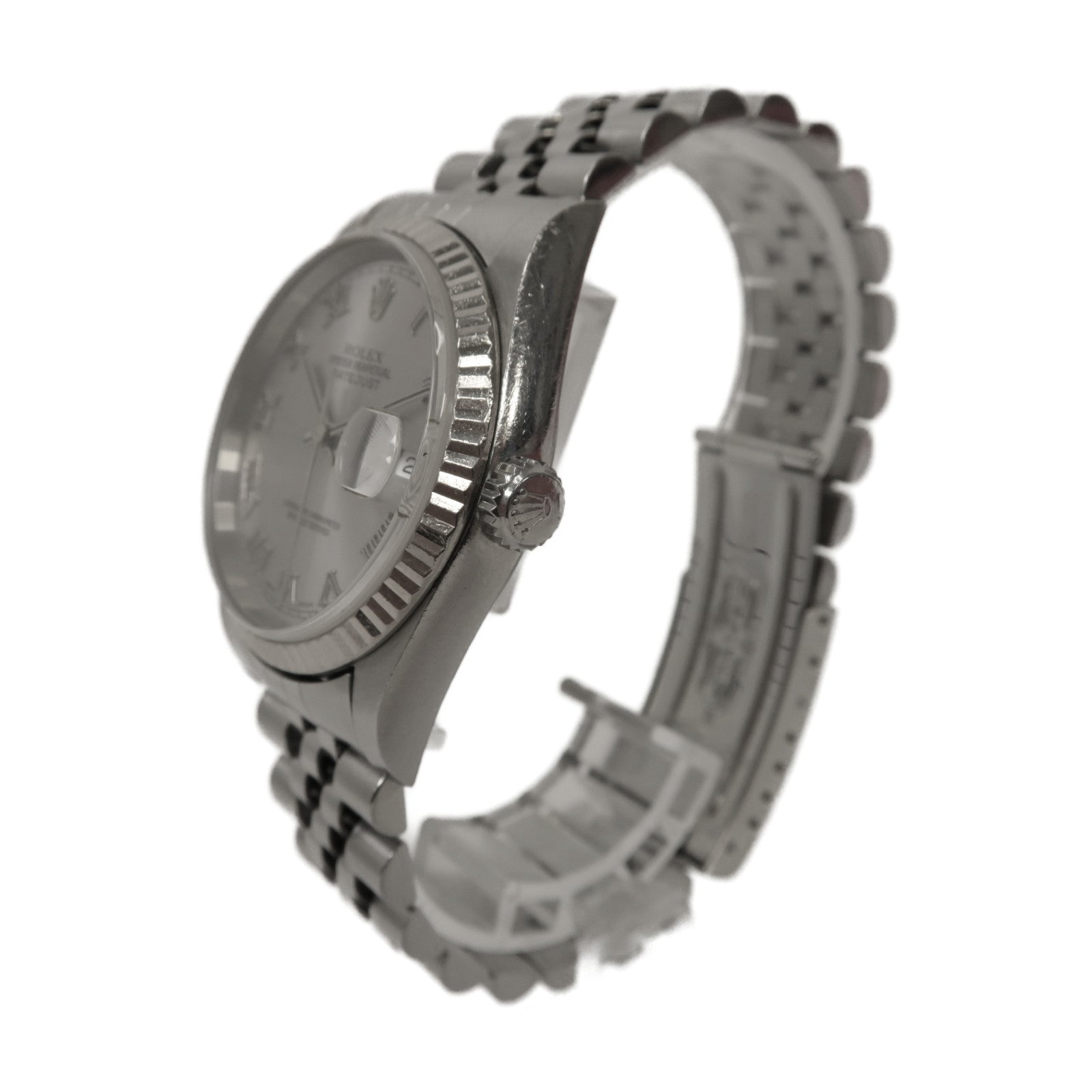 ROLEX Datejust 36mm不鏽鋼自動機芯手錶銀色