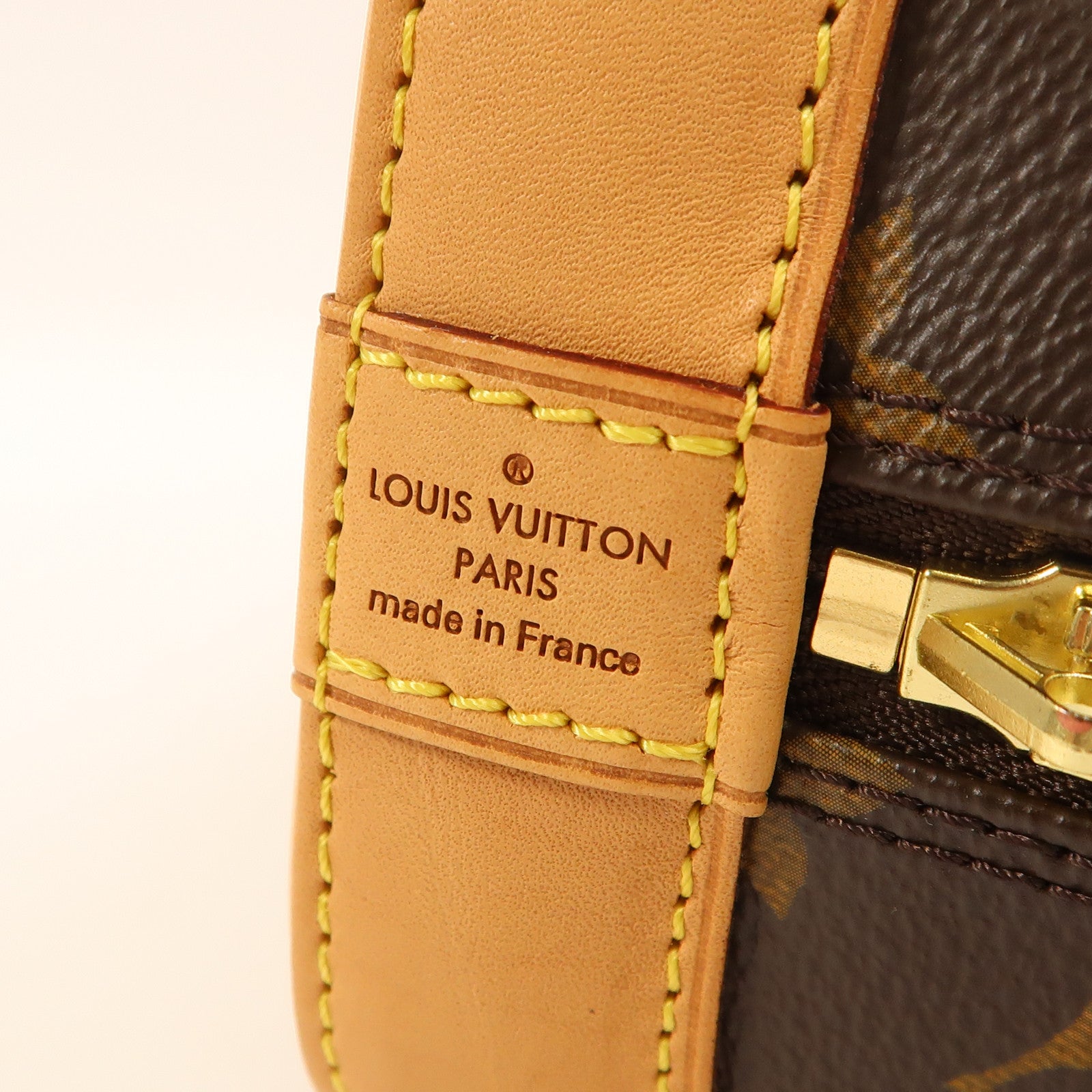 LOUIS VUITTON Monogram Alma BB金扣手挽肩背兩用袋