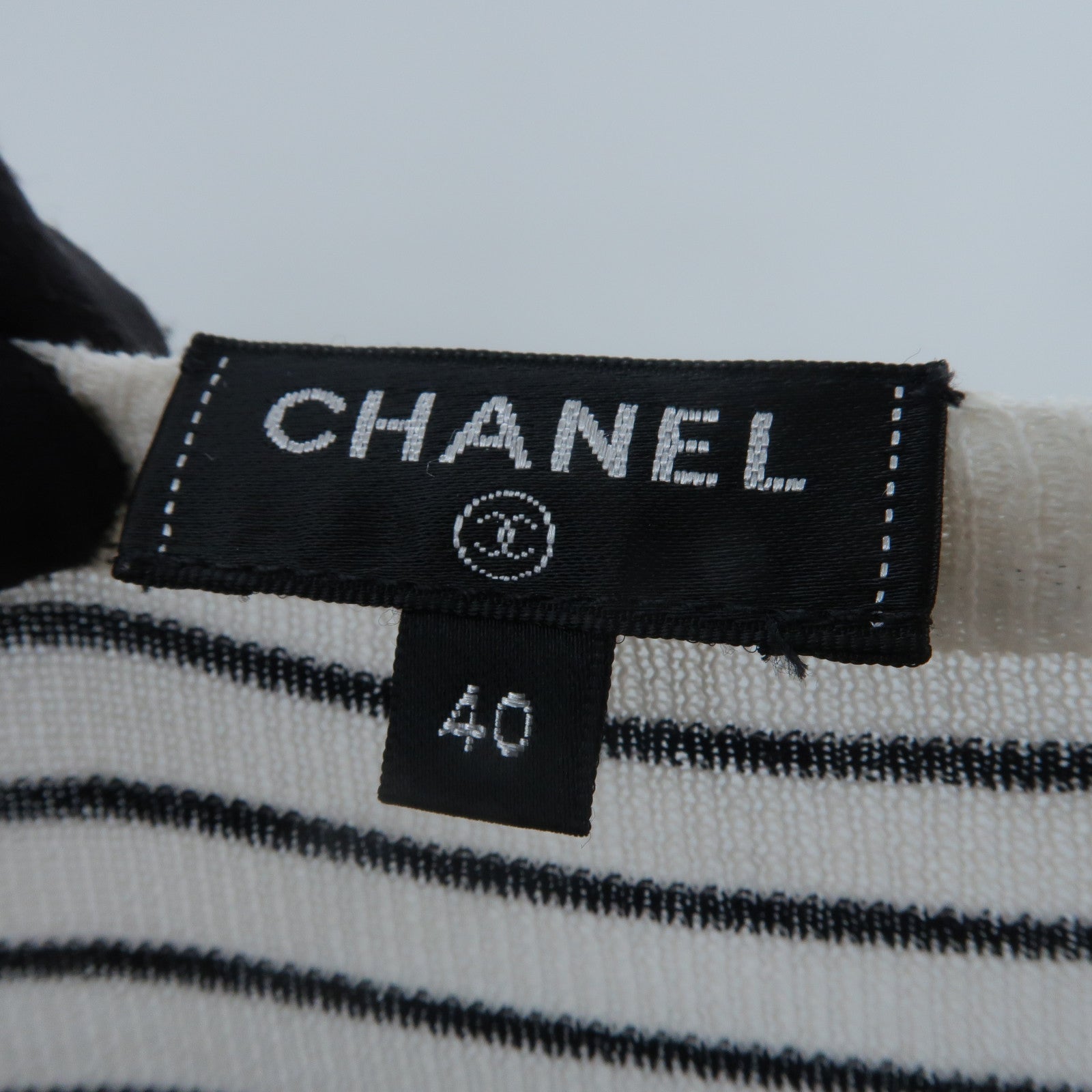 CHANEL Paper/Cotton Long Knitwear針織