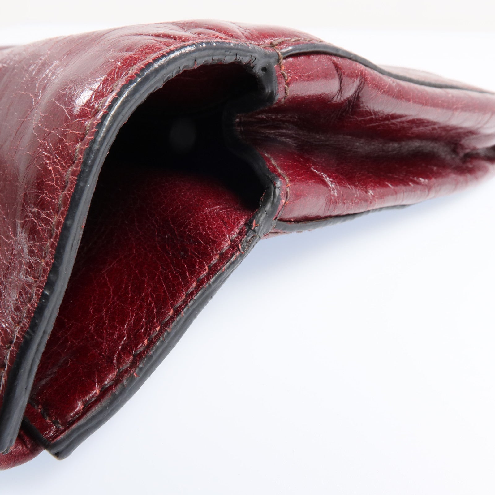 Miu Miu 牛皮皮革Clutch Bag銀扣手拿包