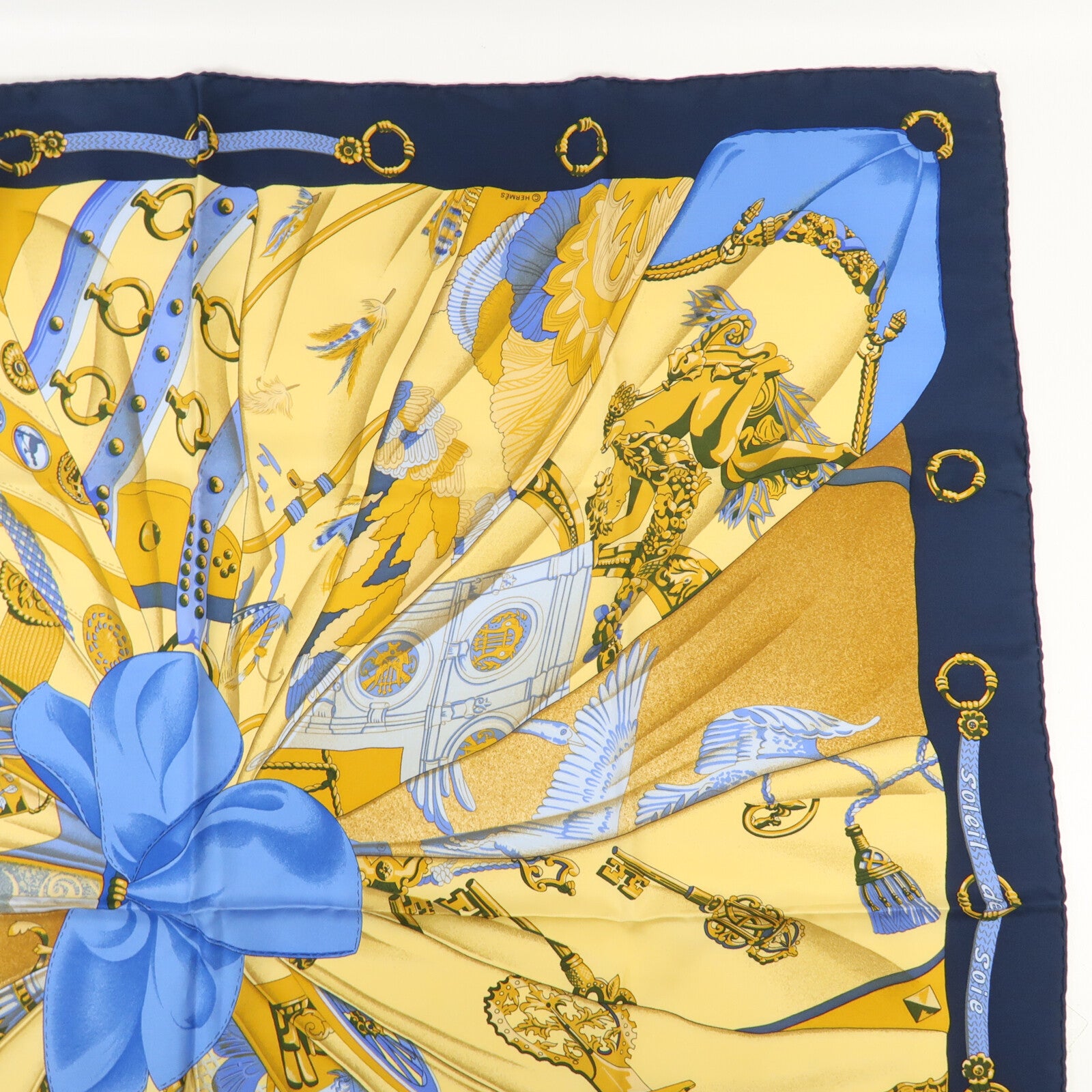 HERMES 絲質90 x 90Scarf絲巾