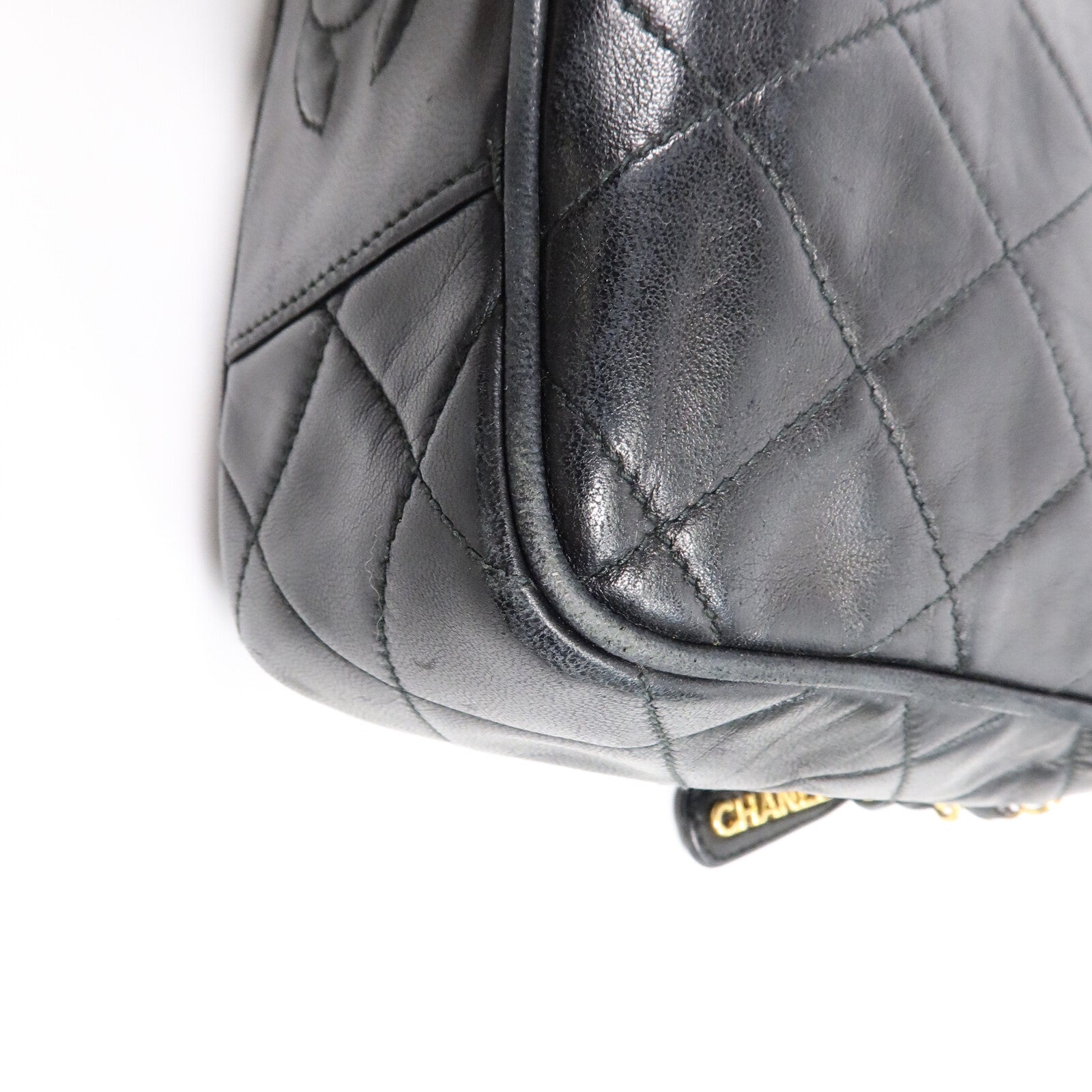 CHANEL 羊皮皮革Vintage Handbag手挽袋