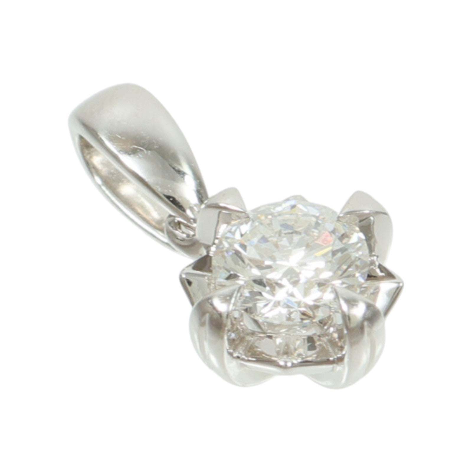 JEWELRY 18K白金Diamond Pendant鑽石吊墜