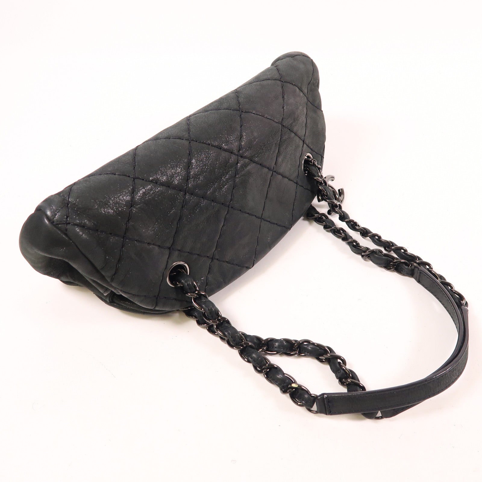 CHANEL 羊皮皮革Chain Shoulder鏈帶肩背袋