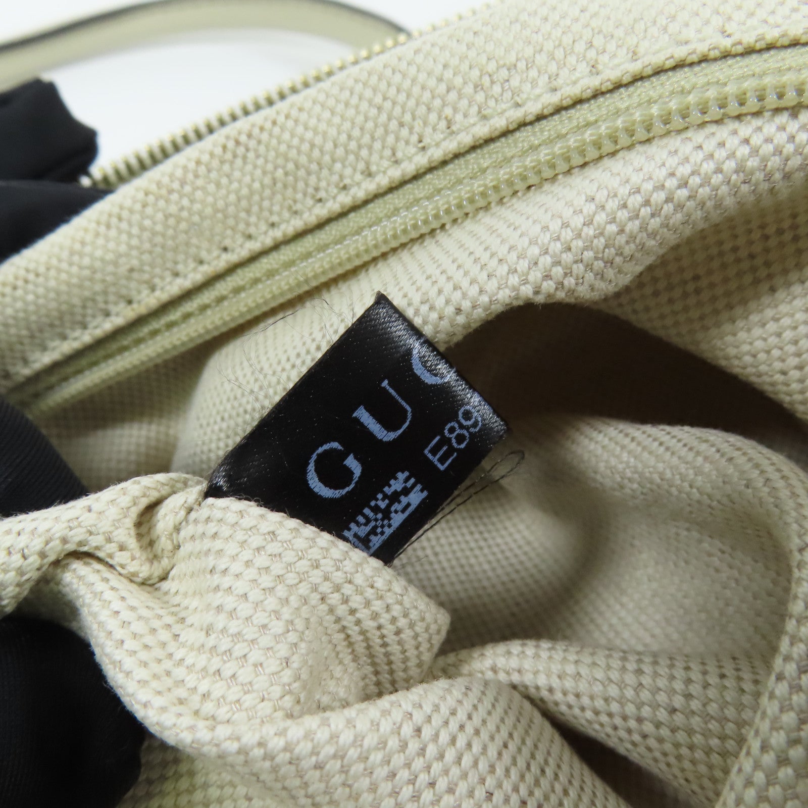 GUCCI 帆布2 Way Shoulder銀扣手挽肩背兩用袋