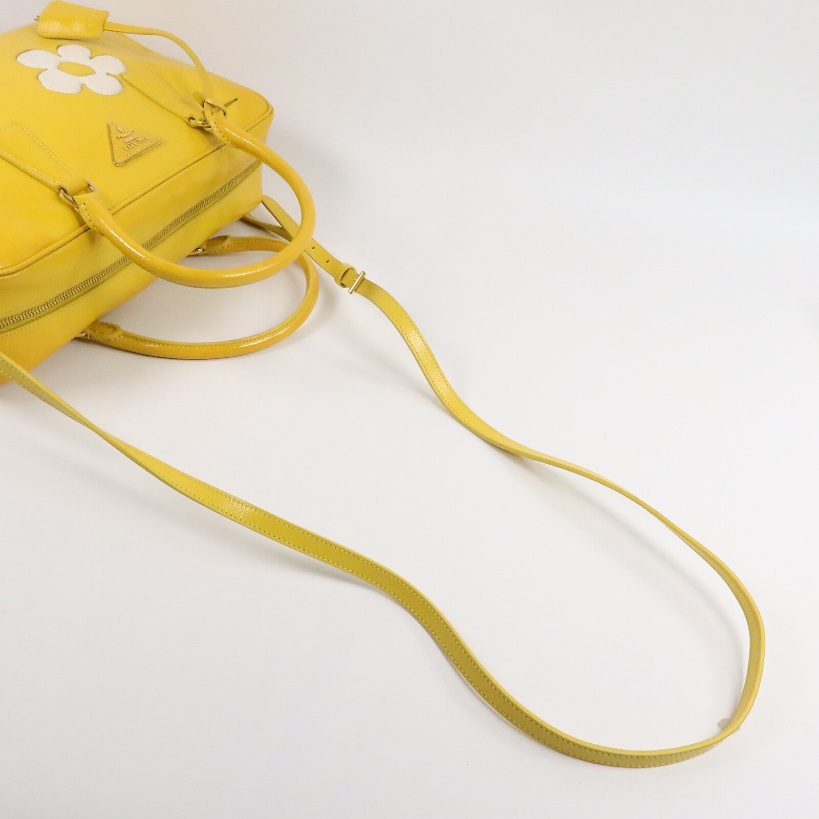 PRADA 牛皮皮革Shoulder Bag手挽肩背兩用袋