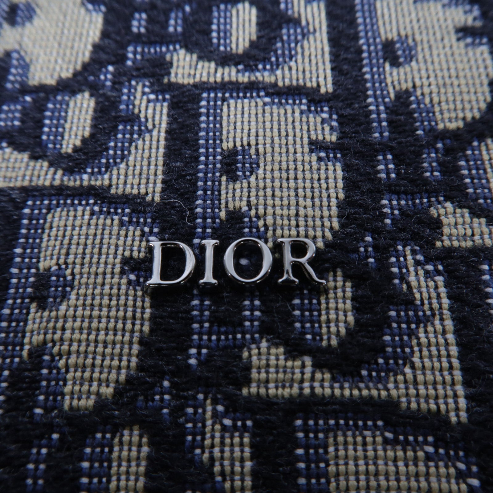 Dior 牛皮皮革/帆布Dior Homme Saddle Pouch手提包