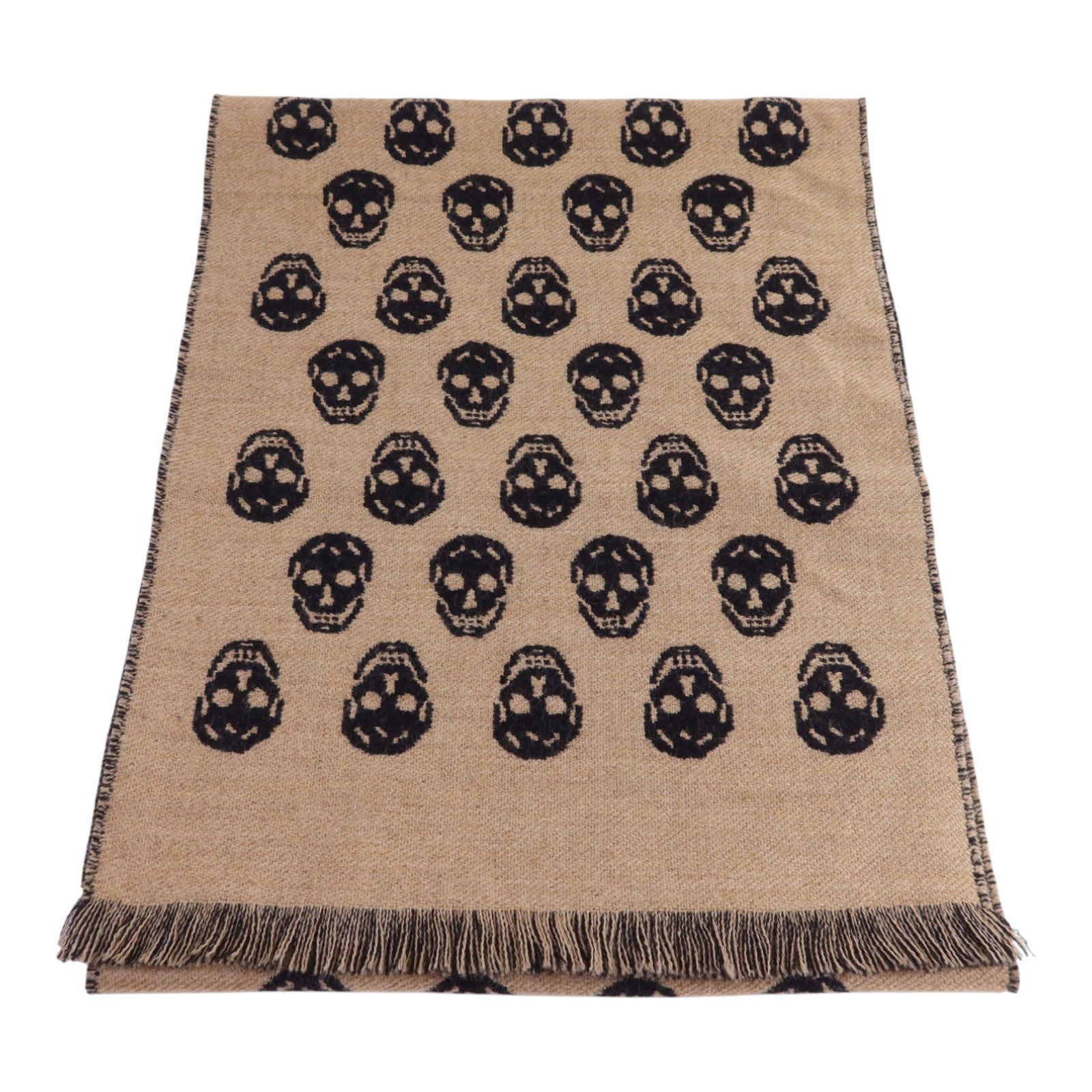 Alexander McQueen 羊毛Muffler圍巾