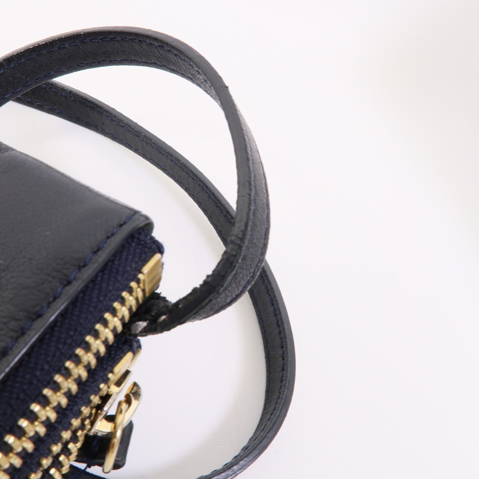 CELINE 牛皮皮革Trio肩背袋
