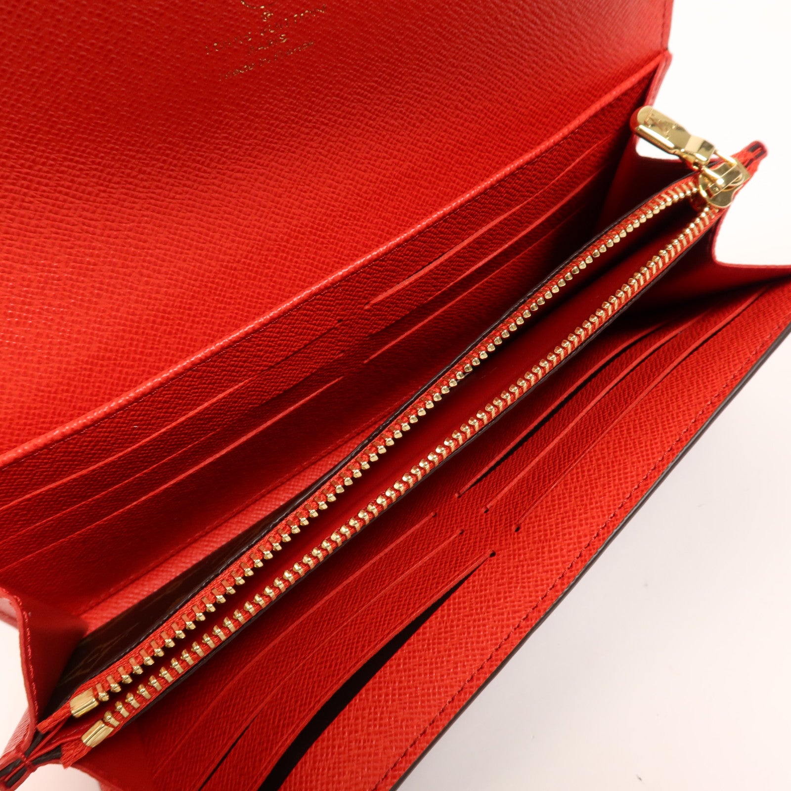 LOUIS VUITTON Monogram Sarah Wallet金扣長錢包