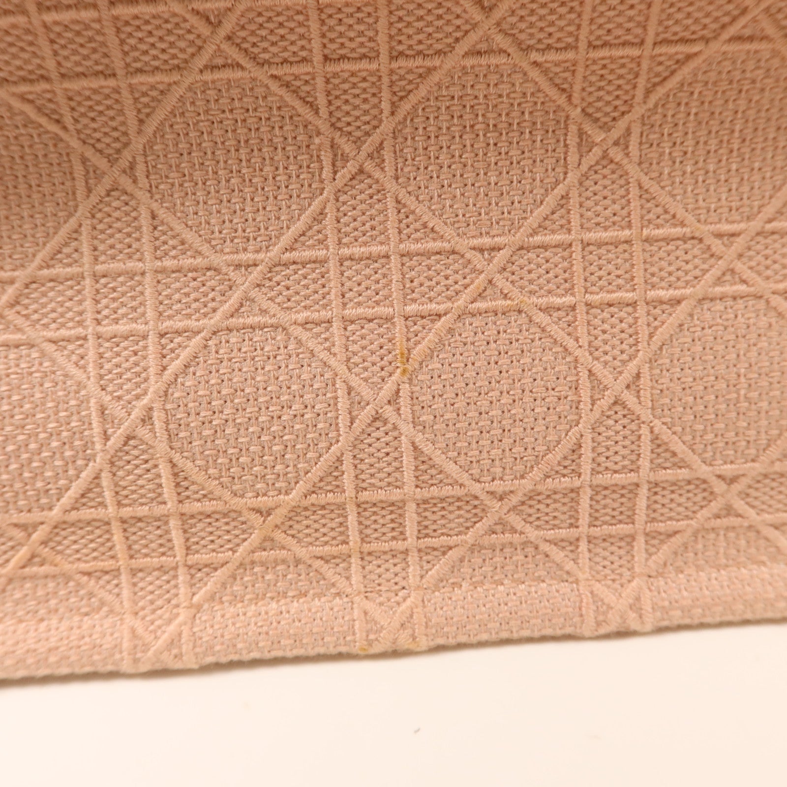 Dior 帆布Cannage Book Tote手挽袋