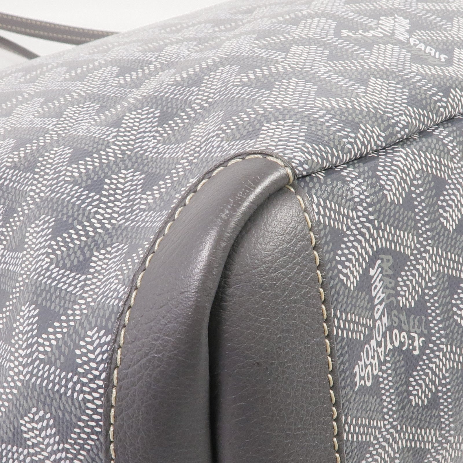 GOYARD 塗層帆布Artois MM銀扣肩背袋/手挽袋