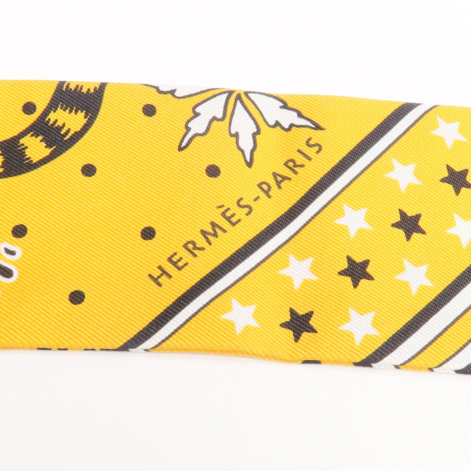 HERMES 【激減優惠】絲質Twilly絲巾