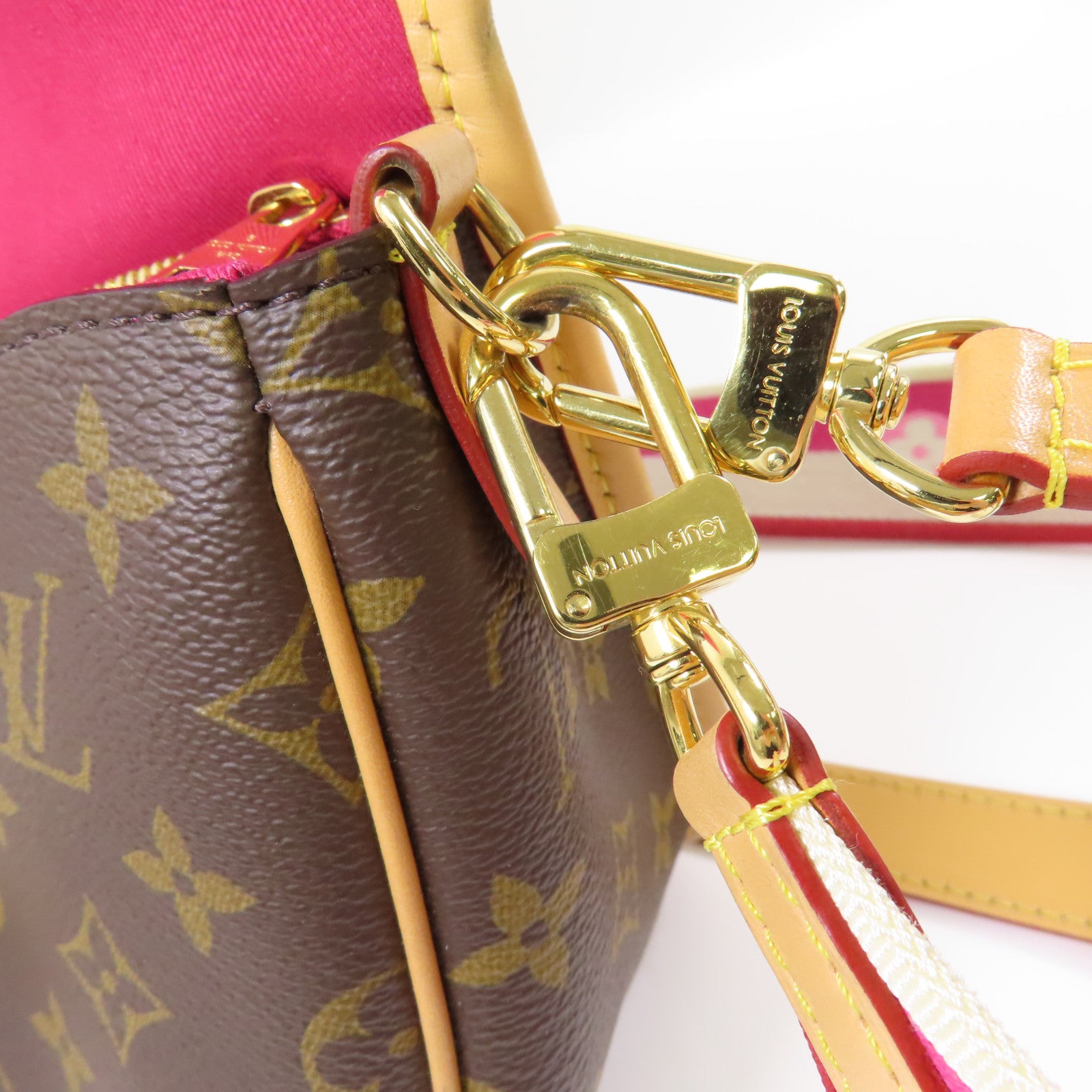 LOUIS VUITTON Monogram Diane金扣肩背袋