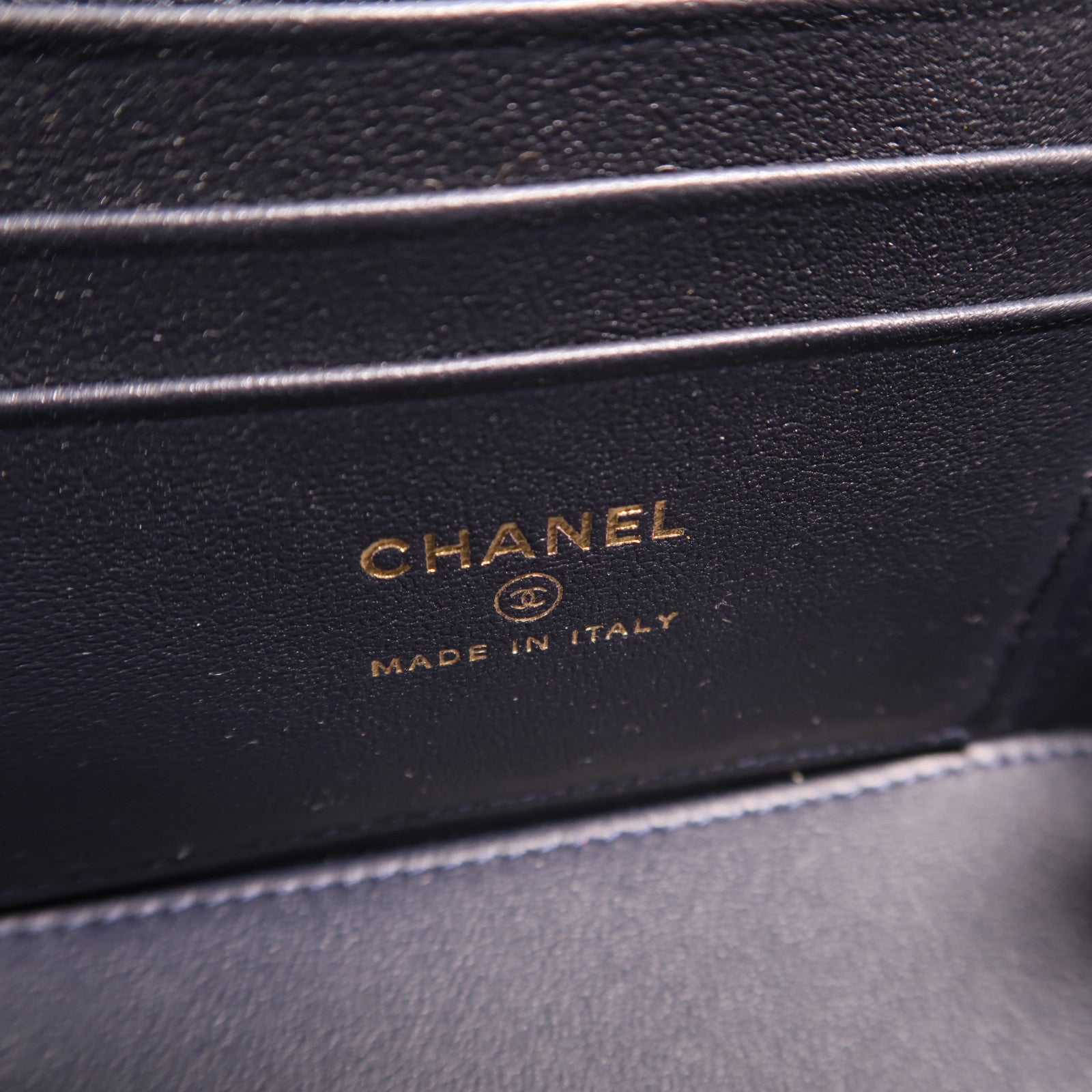 CHANEL 羊毛Vanity Case金扣肩背袋
