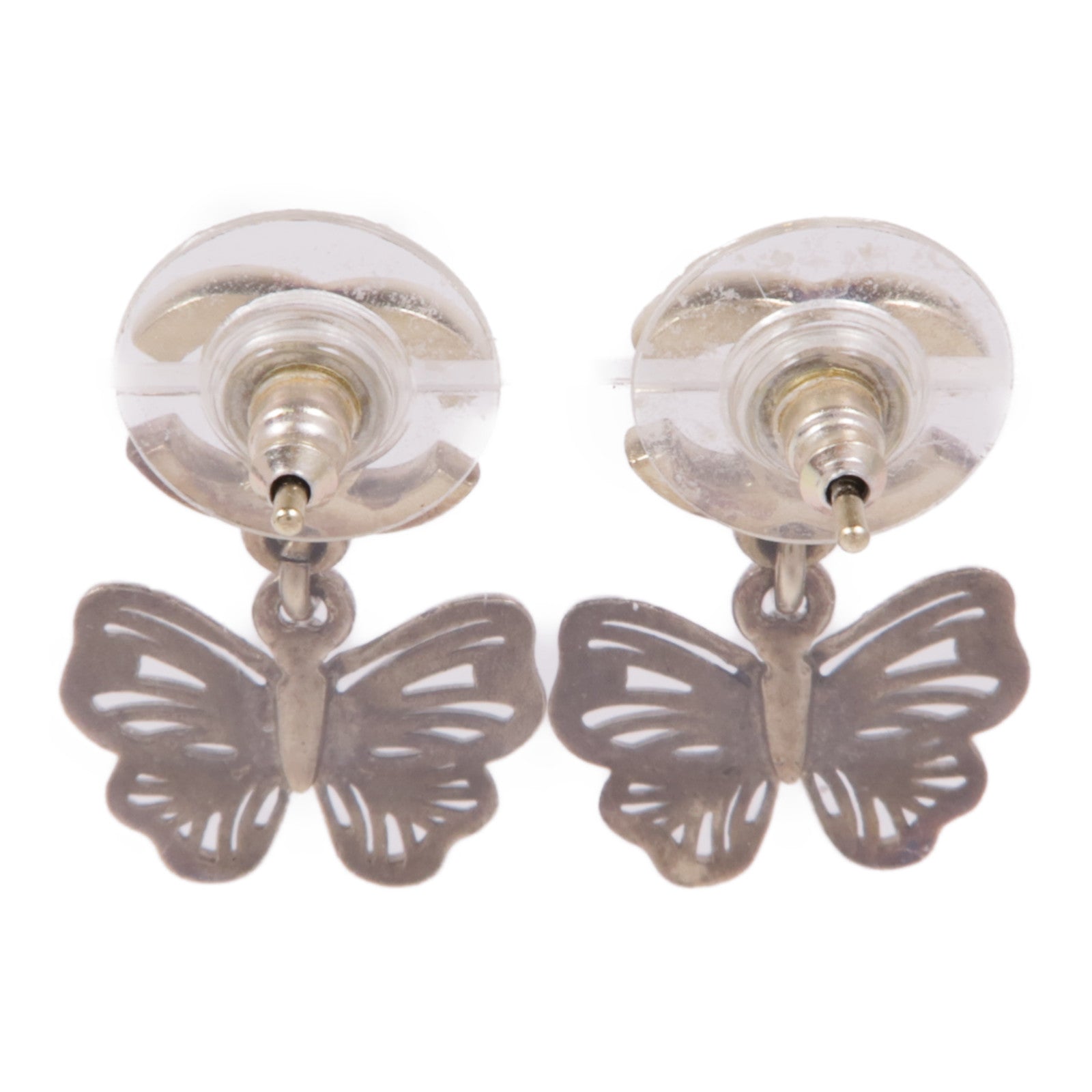 CHANEL CC Earrings Metal Gold