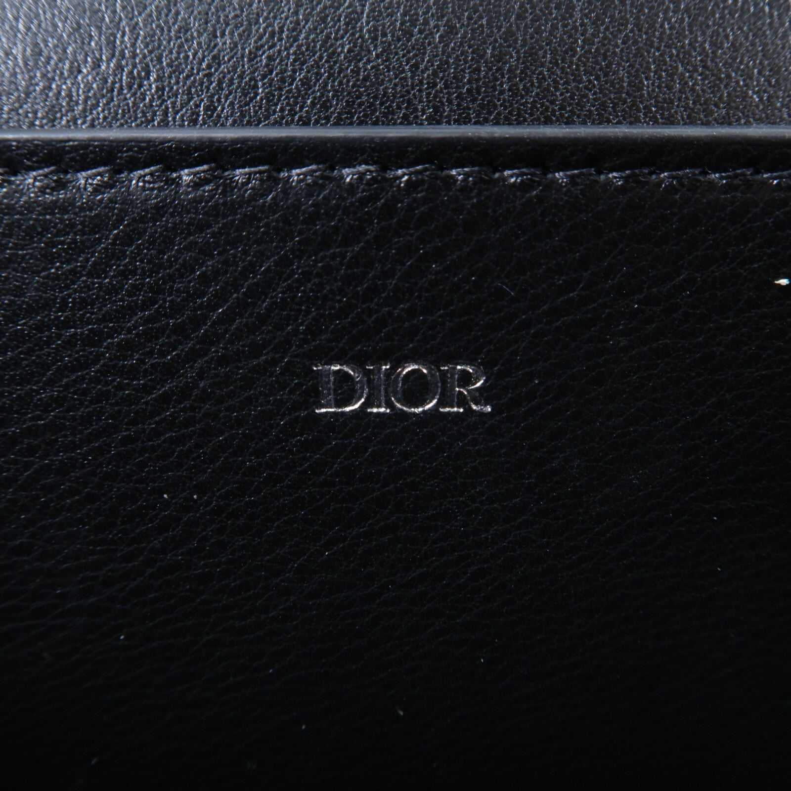 Dior 牛皮皮革/帆布Dior Homme Saddle Pouch手提包