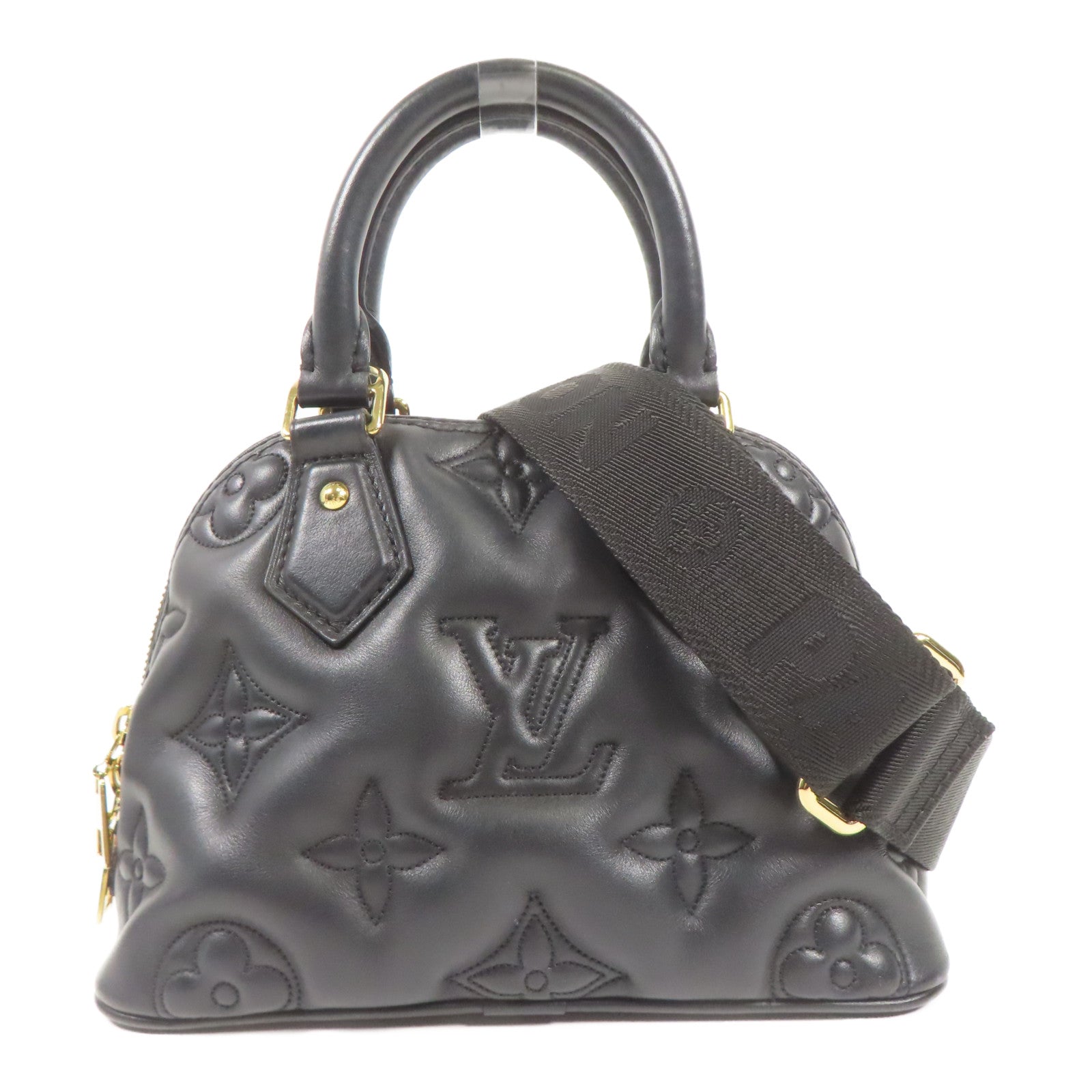 LOUIS VUITTON 牛皮皮革Alma BB金扣手挽肩背兩用袋