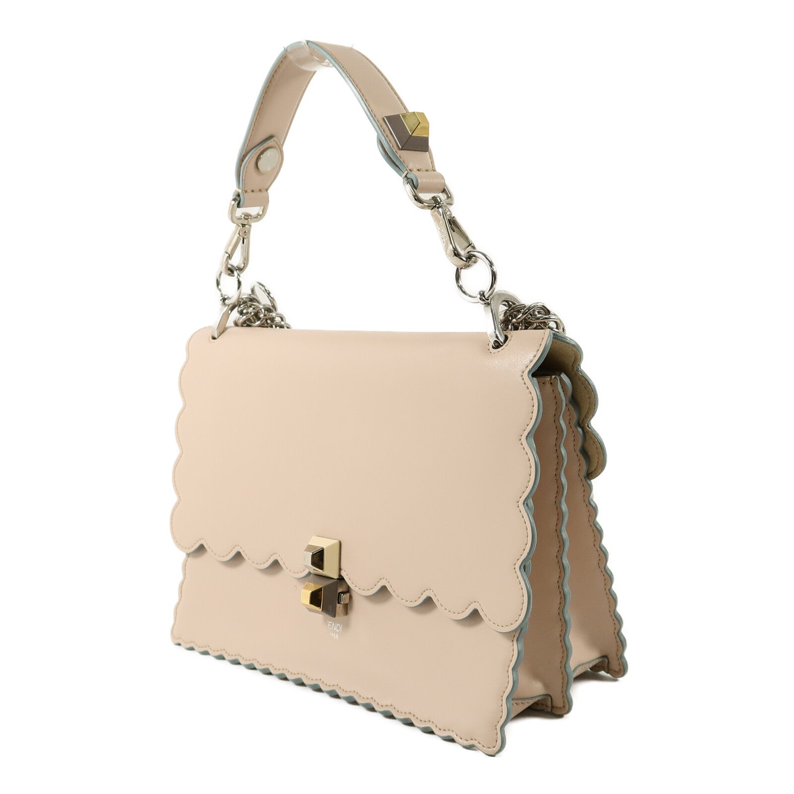 FENDI 牛皮皮革Kan I手挽肩背兩用袋