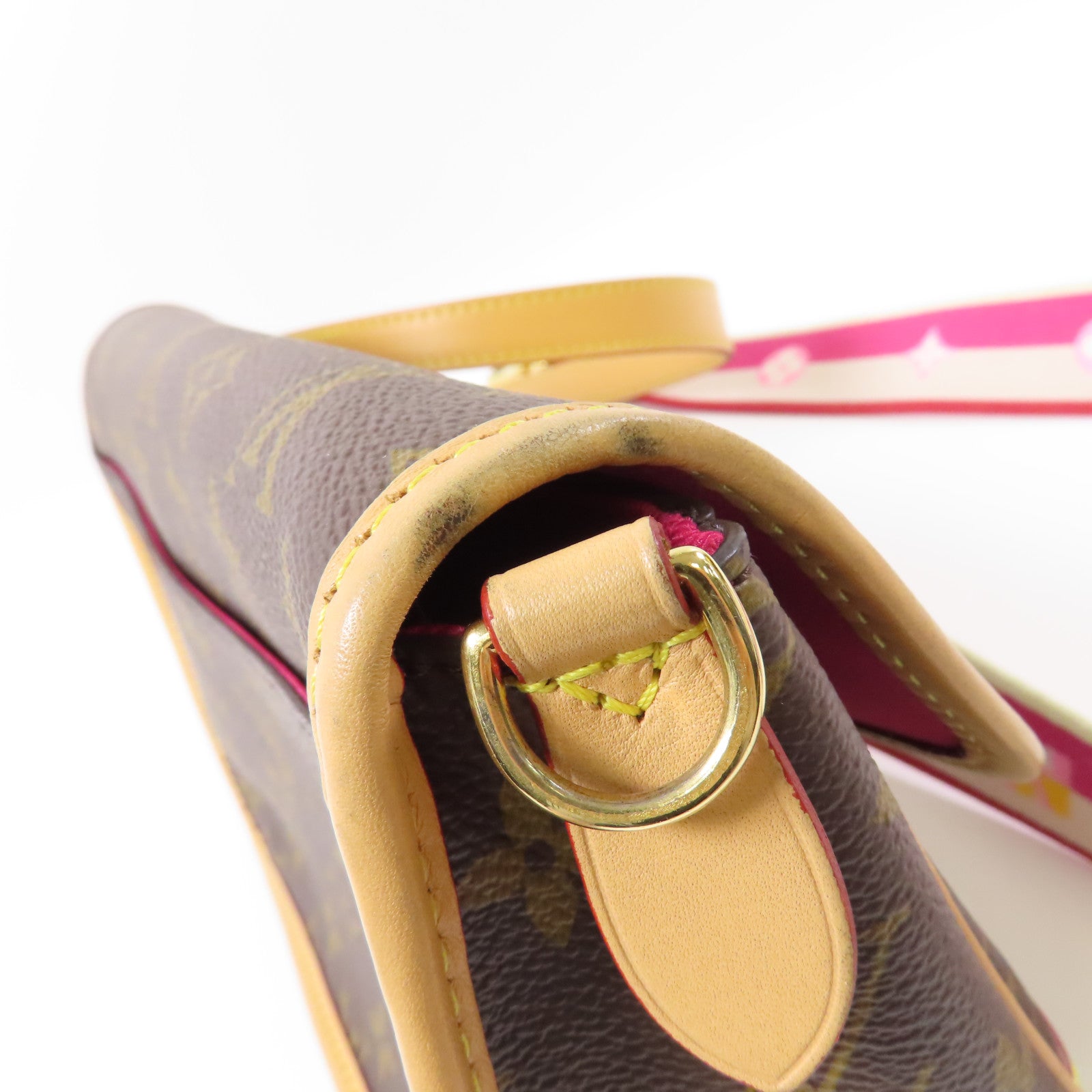 LOUIS VUITTON Monogram Diane金扣肩背袋