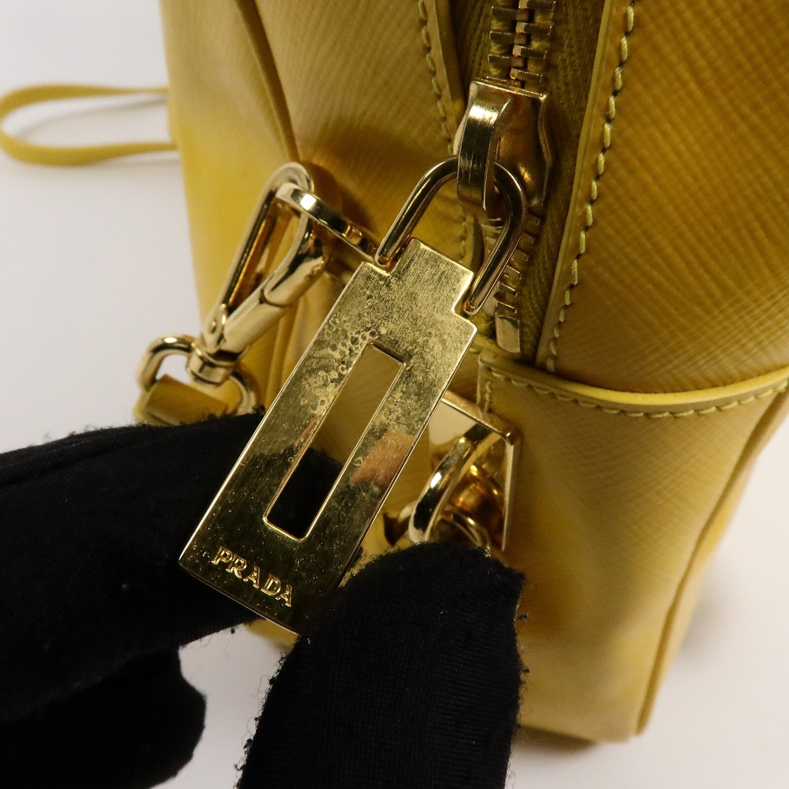 PRADA 牛皮皮革Shoulder Bag手挽肩背兩用袋