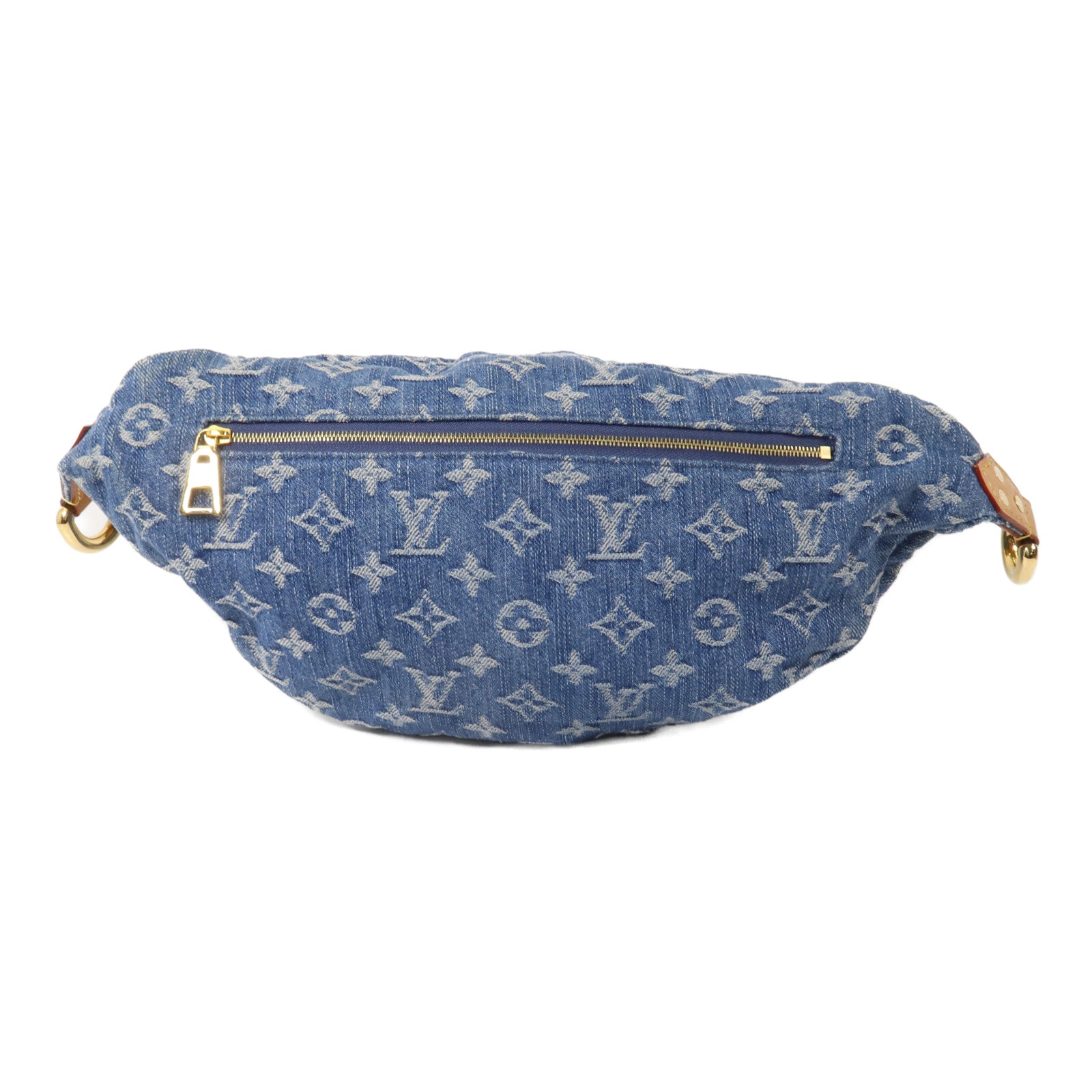 LOUIS VUITTON Monogram Denim Bum Bag腰包