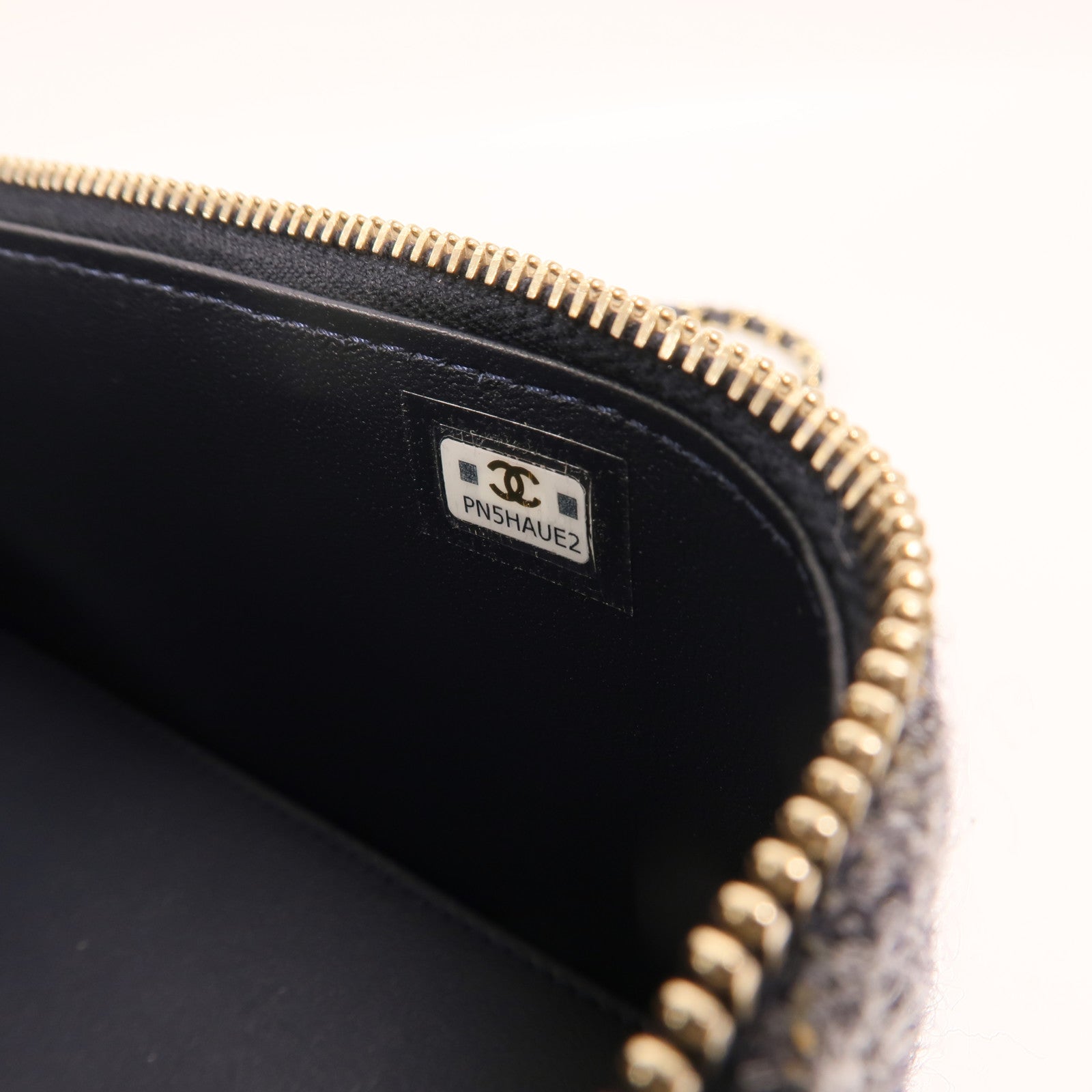 CHANEL 羊毛Vanity Case金扣肩背袋