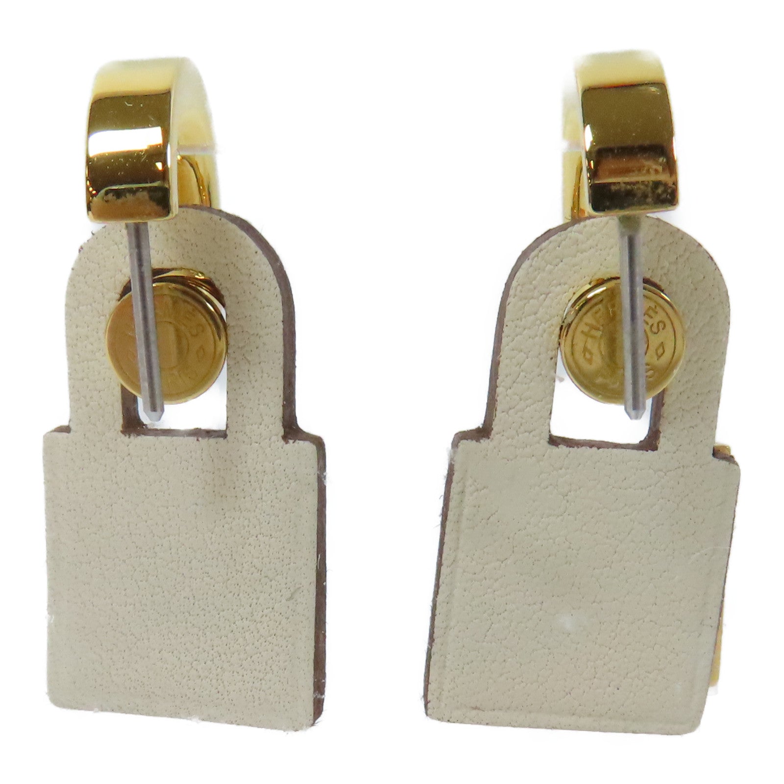 HERMES 金屬O'Kelly Earring耳環金色