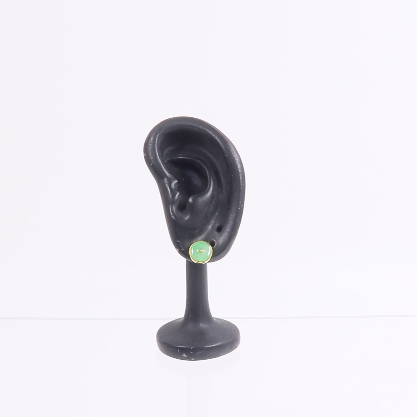 JEWELRY 24K黃金Jade Earrings翡翠耳環