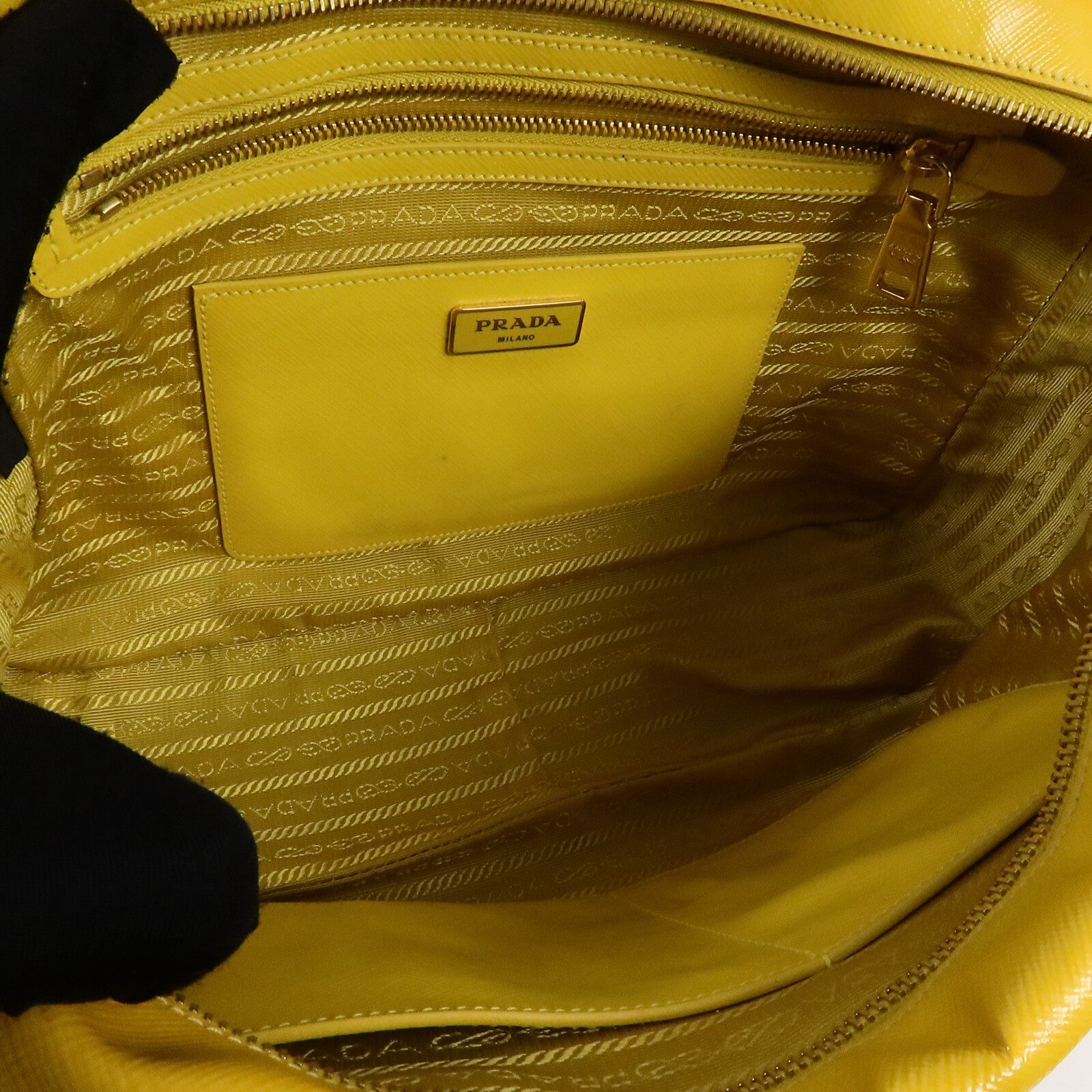 PRADA 牛皮皮革Shoulder Bag手挽肩背兩用袋