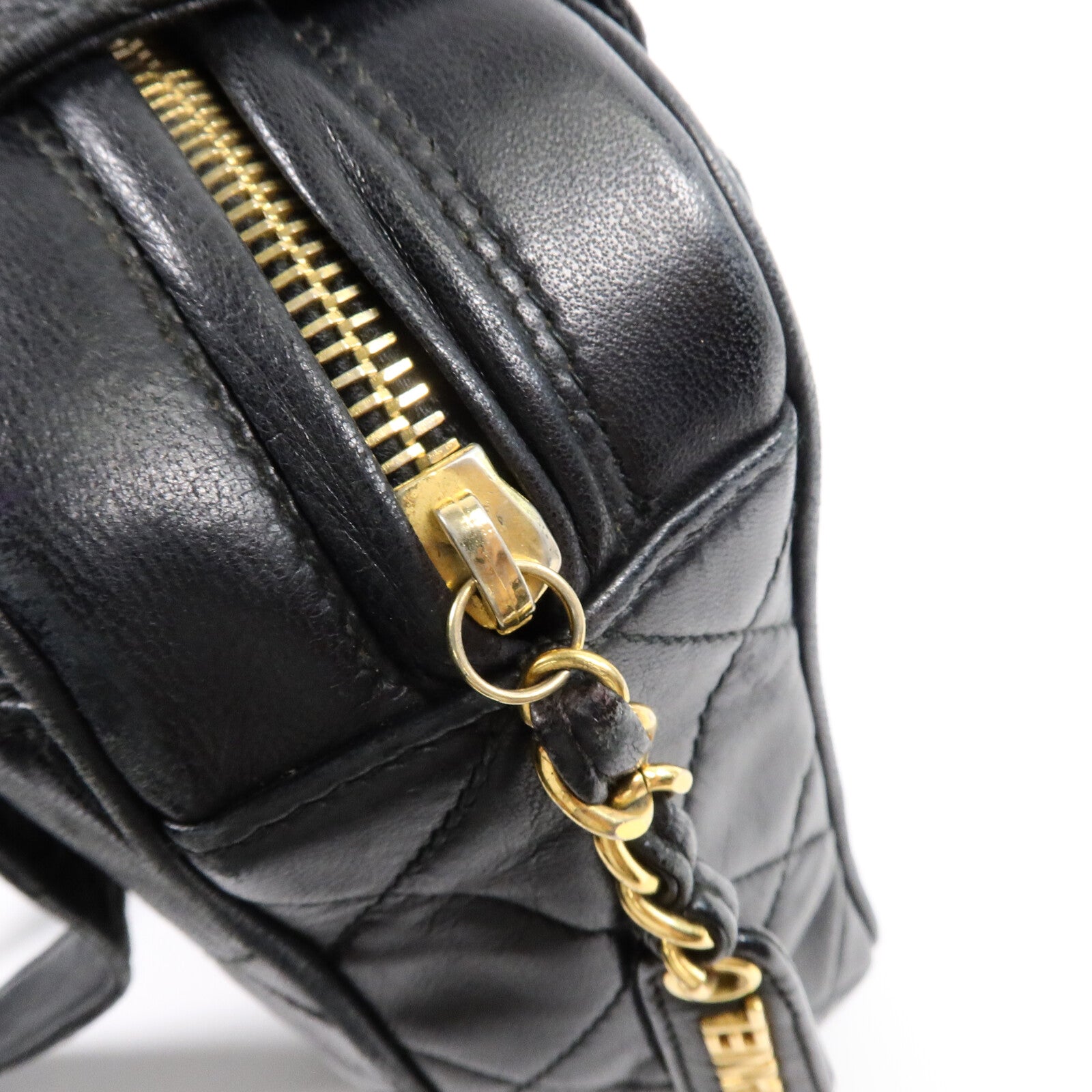 CHANEL 羊皮皮革Vintage Handbag手挽袋