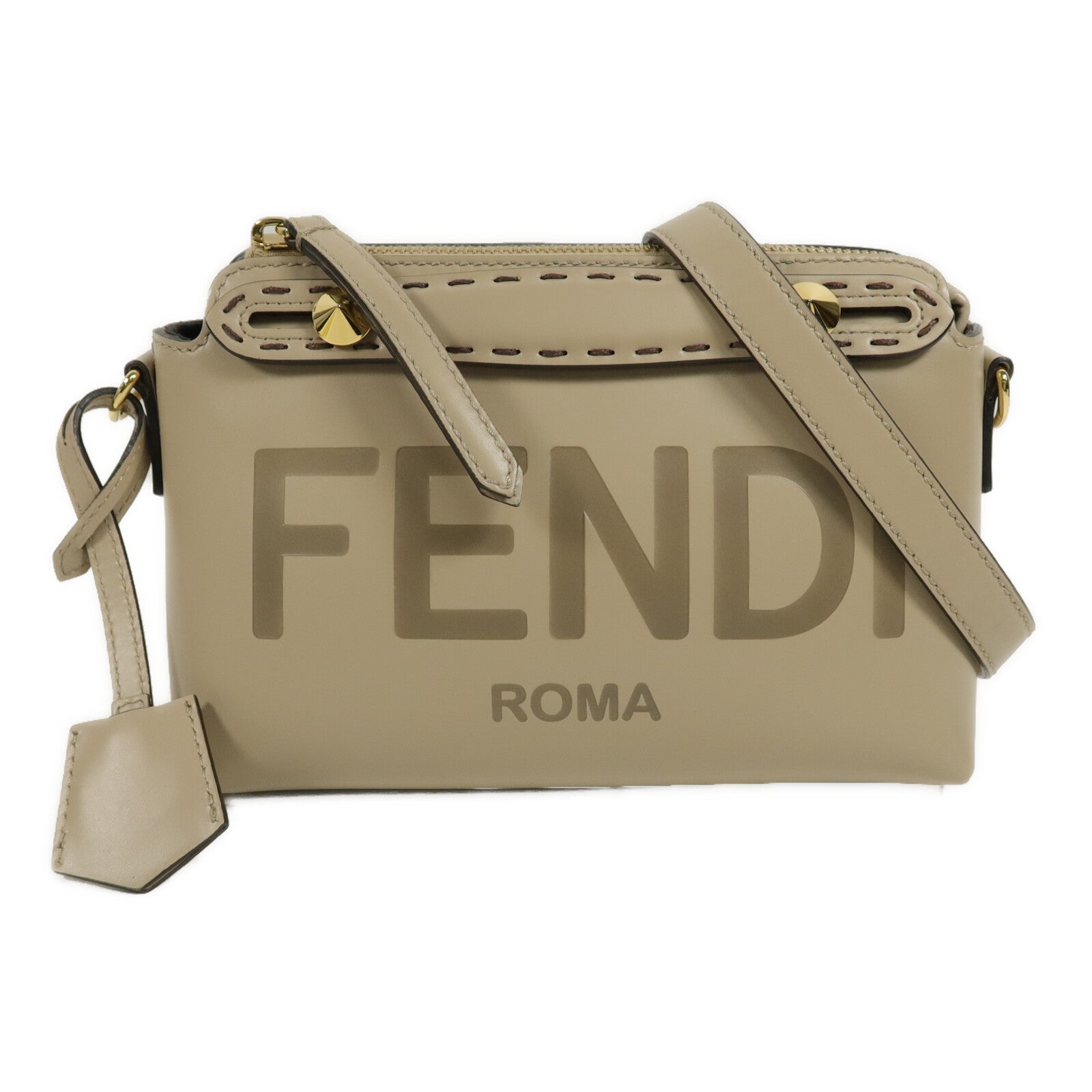 FENDI 牛皮皮革By The Way Mini肩背袋