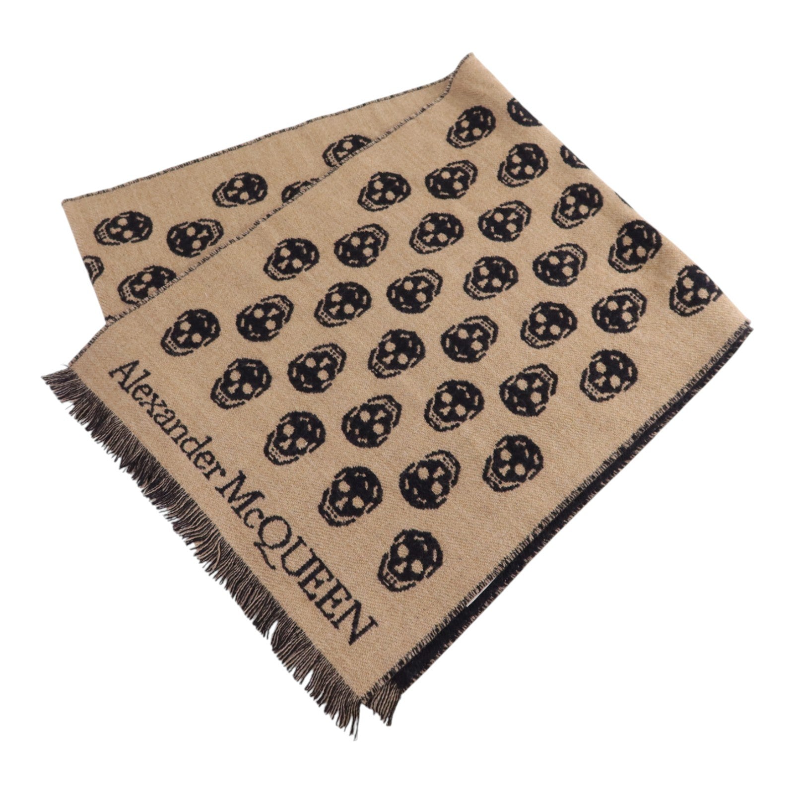 Alexander McQueen 羊毛Muffler圍巾