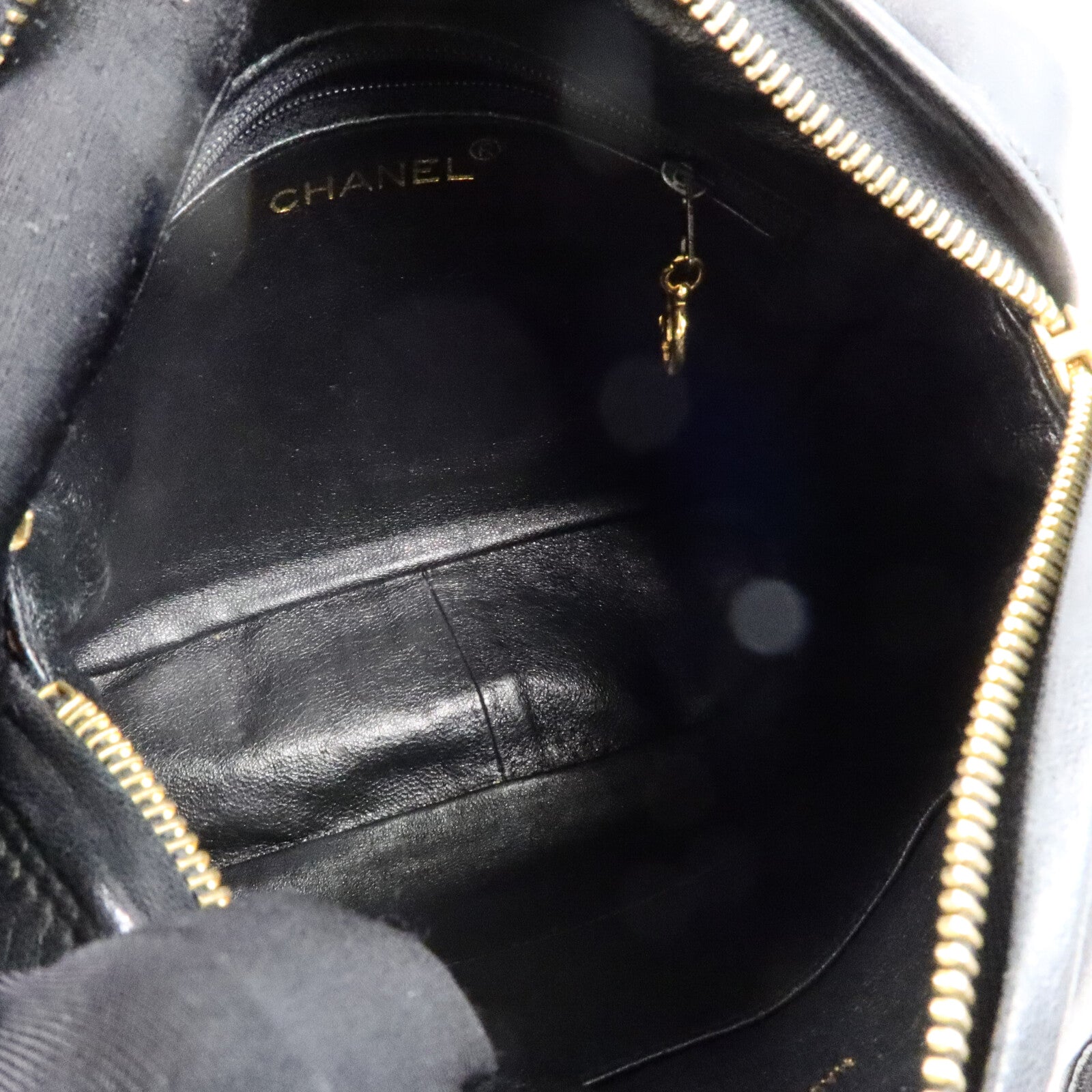CHANEL 羊皮皮革Vintage Handbag手挽袋